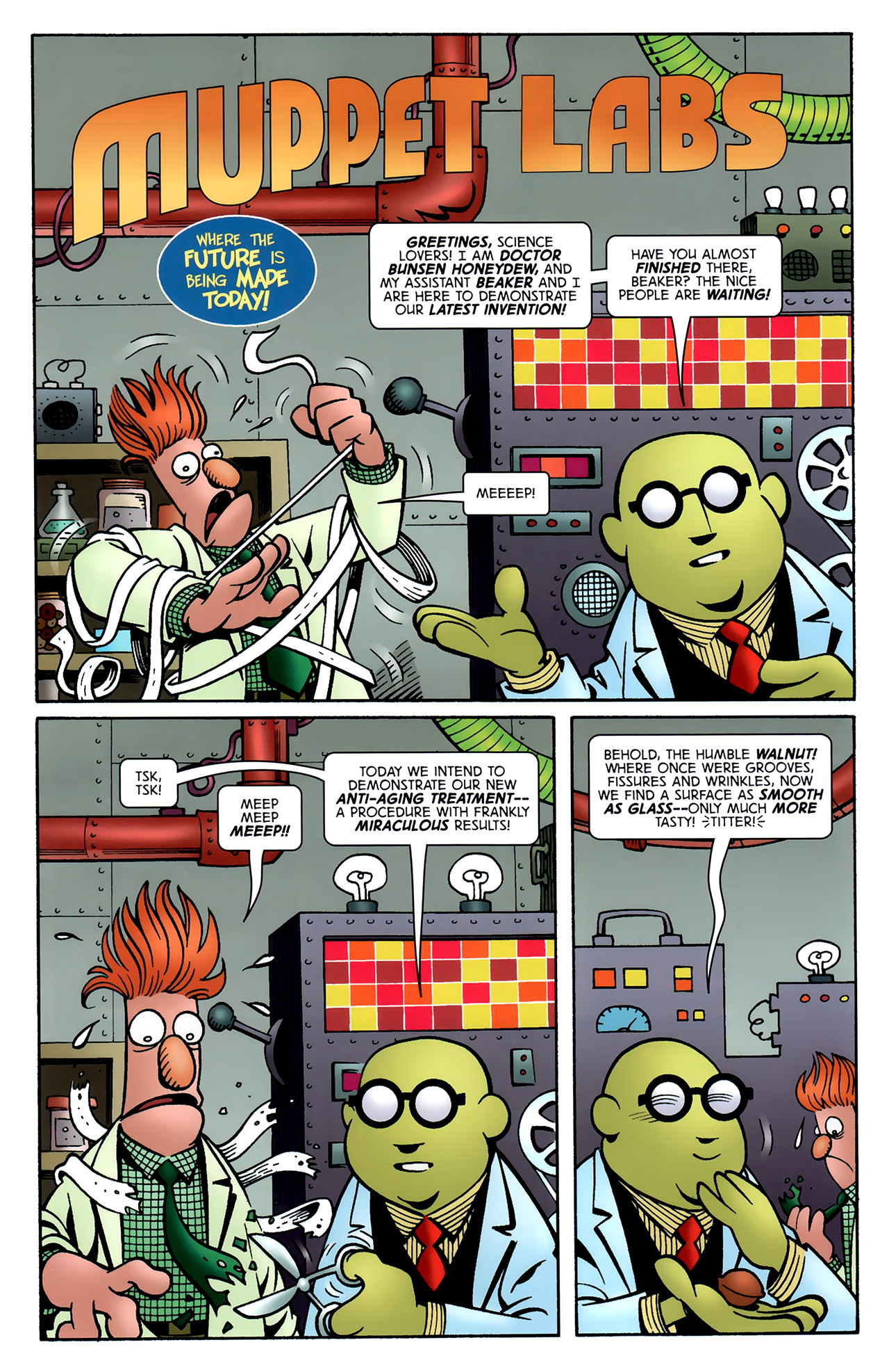 Read online The Muppet Show: The Comic Book comic -  Issue #9 - 11