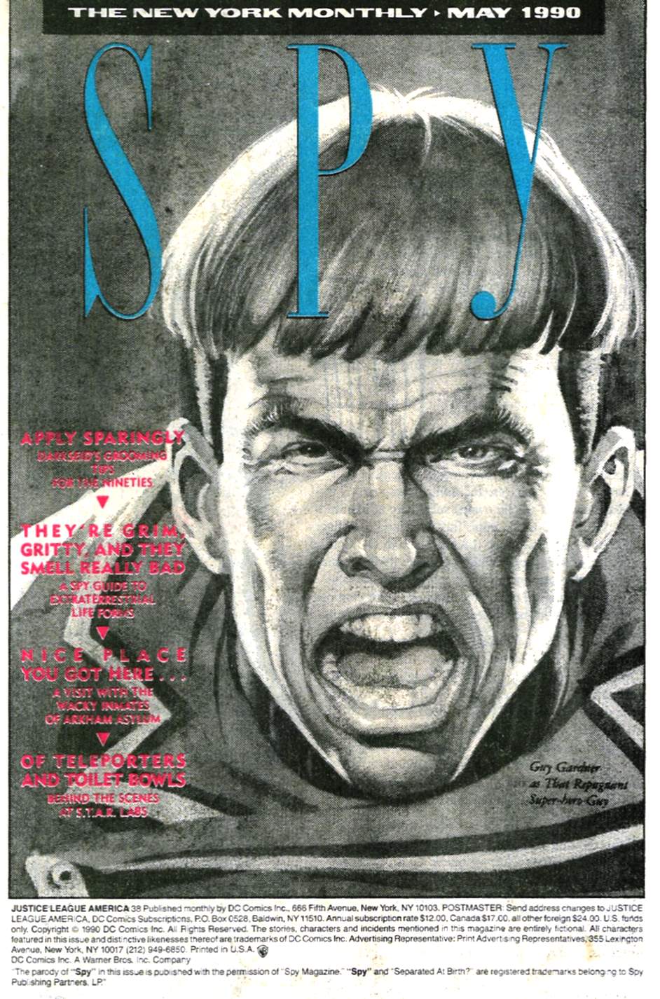 Read online Justice League America comic -  Issue #38 - 2