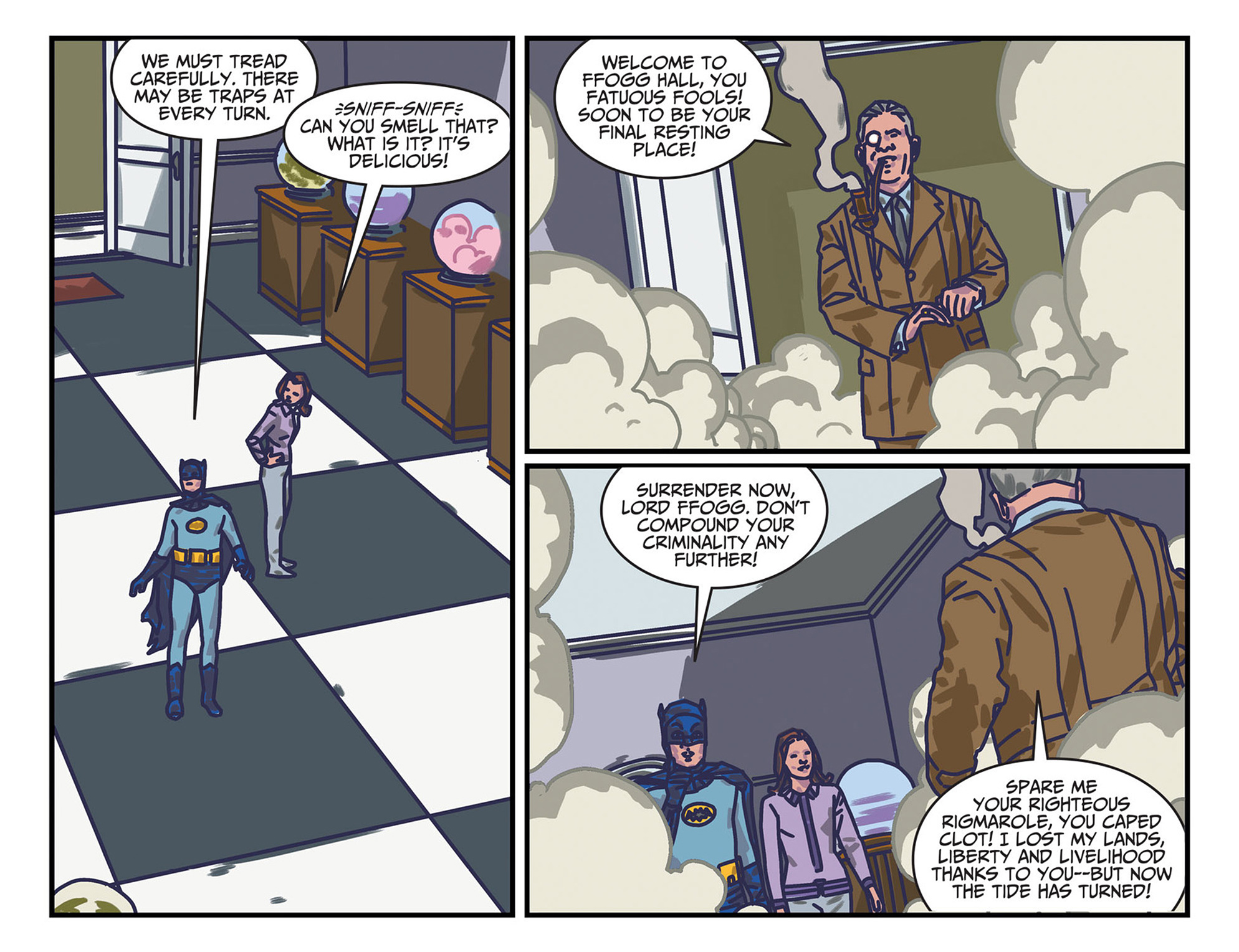Read online Batman '66 Meets Steed and Mrs Peel comic -  Issue #9 - 16