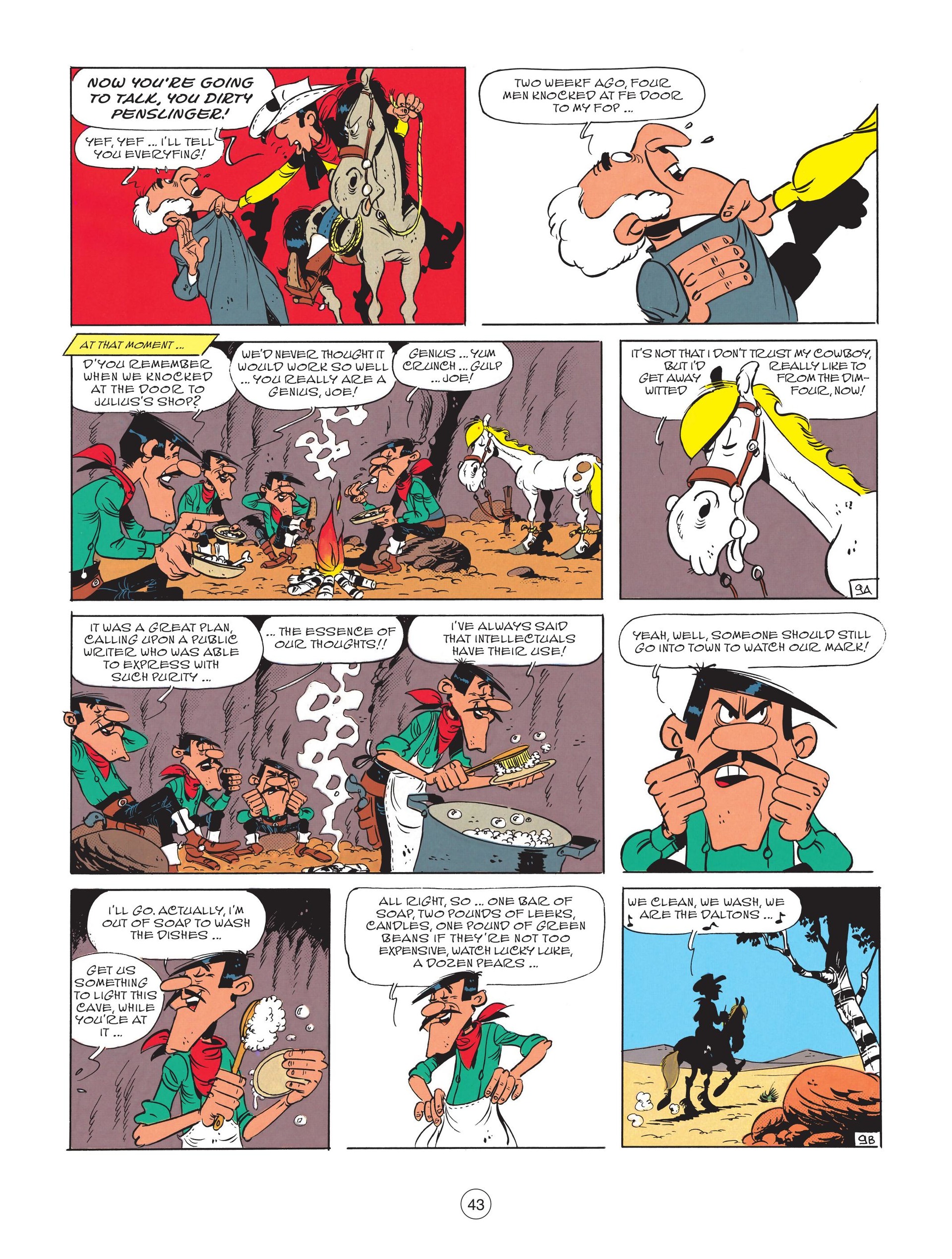 Read online A Lucky Luke Adventure comic -  Issue #80 - 45