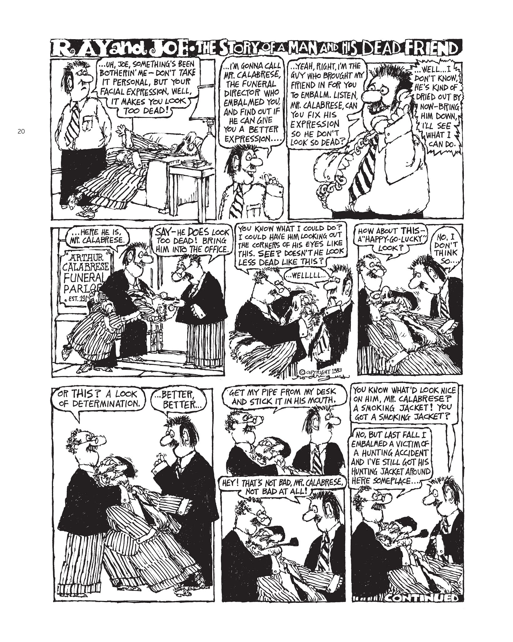 Read online Ray and Joe: The Story of a Man and His Dead Friend comic -  Issue # TPB (Part 1) - 21