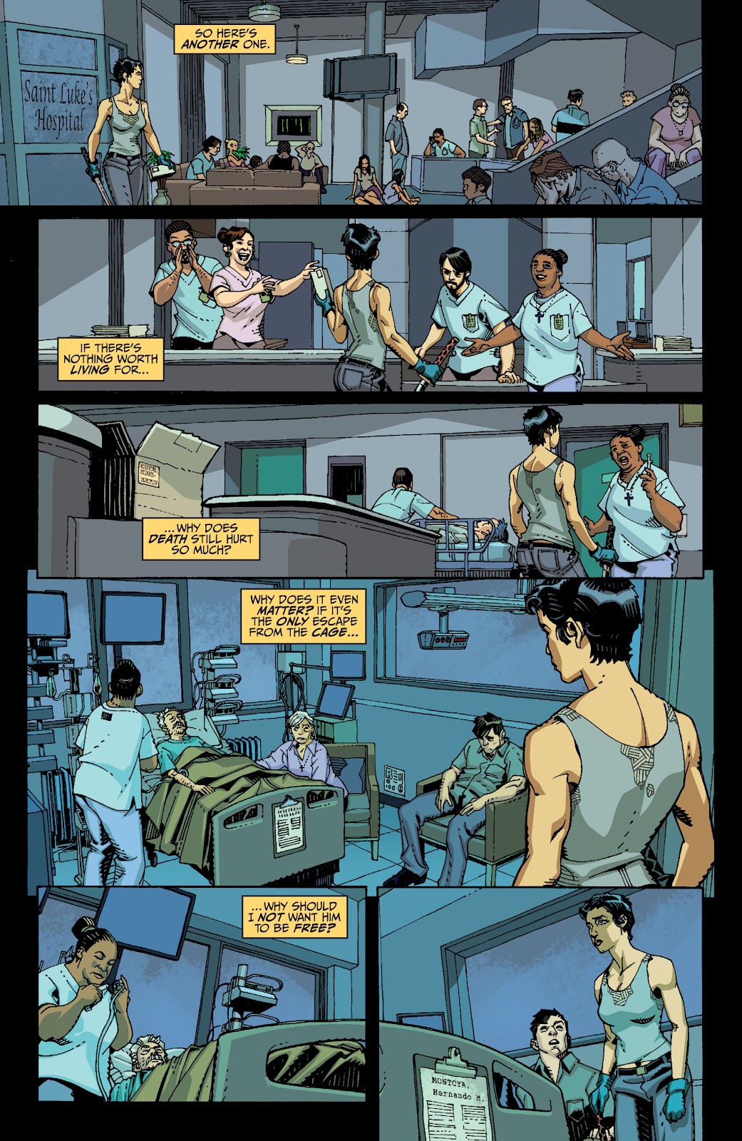 Convergence The Question issue 1 - Page 9