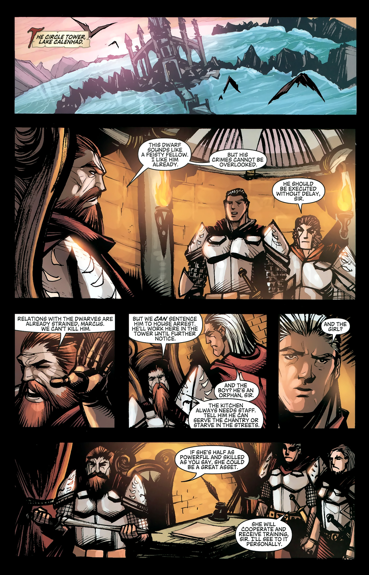 Read online Dragon Age comic -  Issue #6 - 21