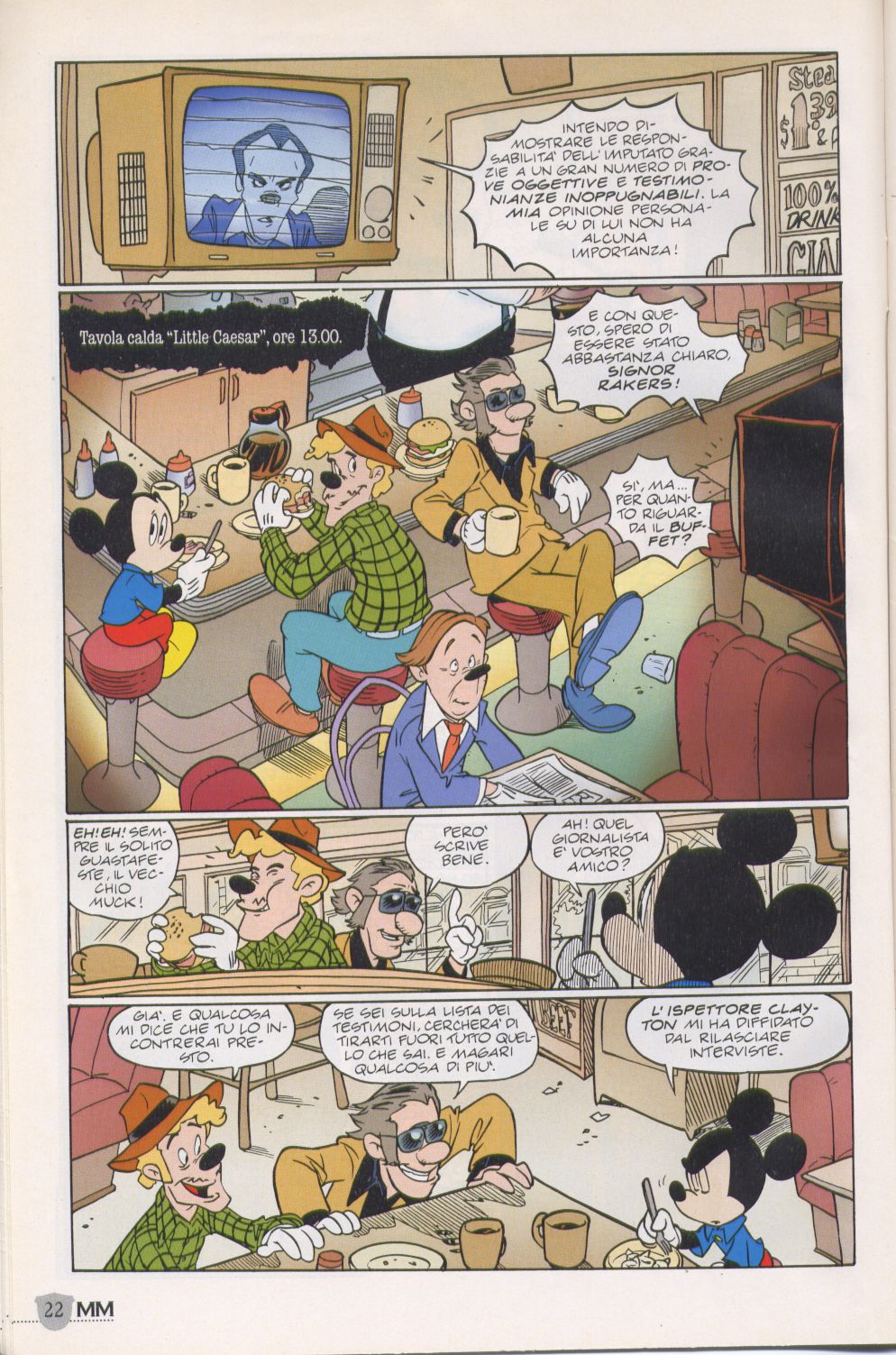 Read online Mickey Mouse Mystery Magazine comic -  Issue #3 - 22