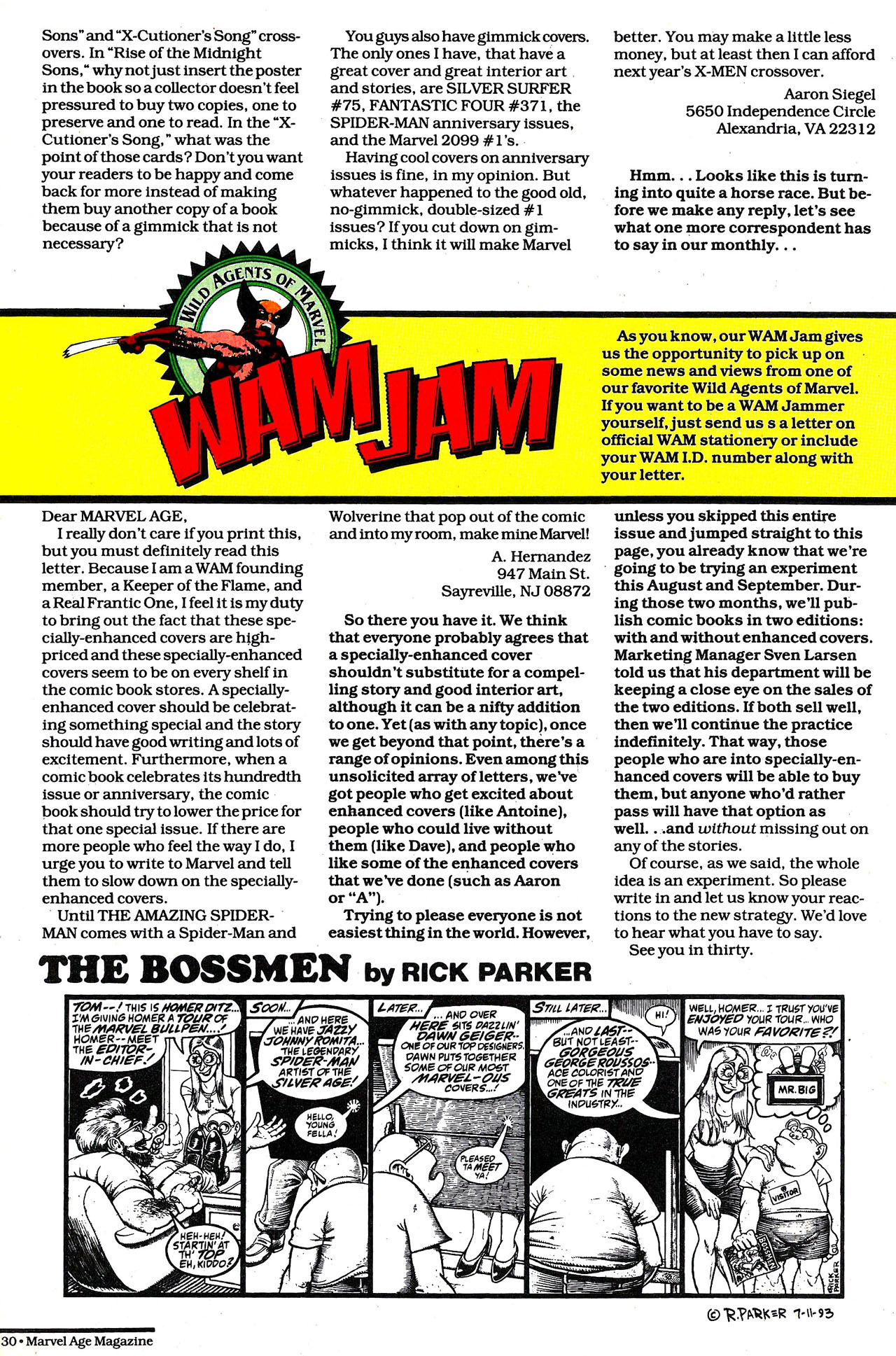 Read online Marvel Age comic -  Issue #129 - 25