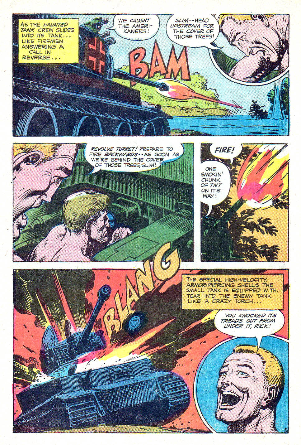 Read online G.I. Combat (1952) comic -  Issue #131 - 7