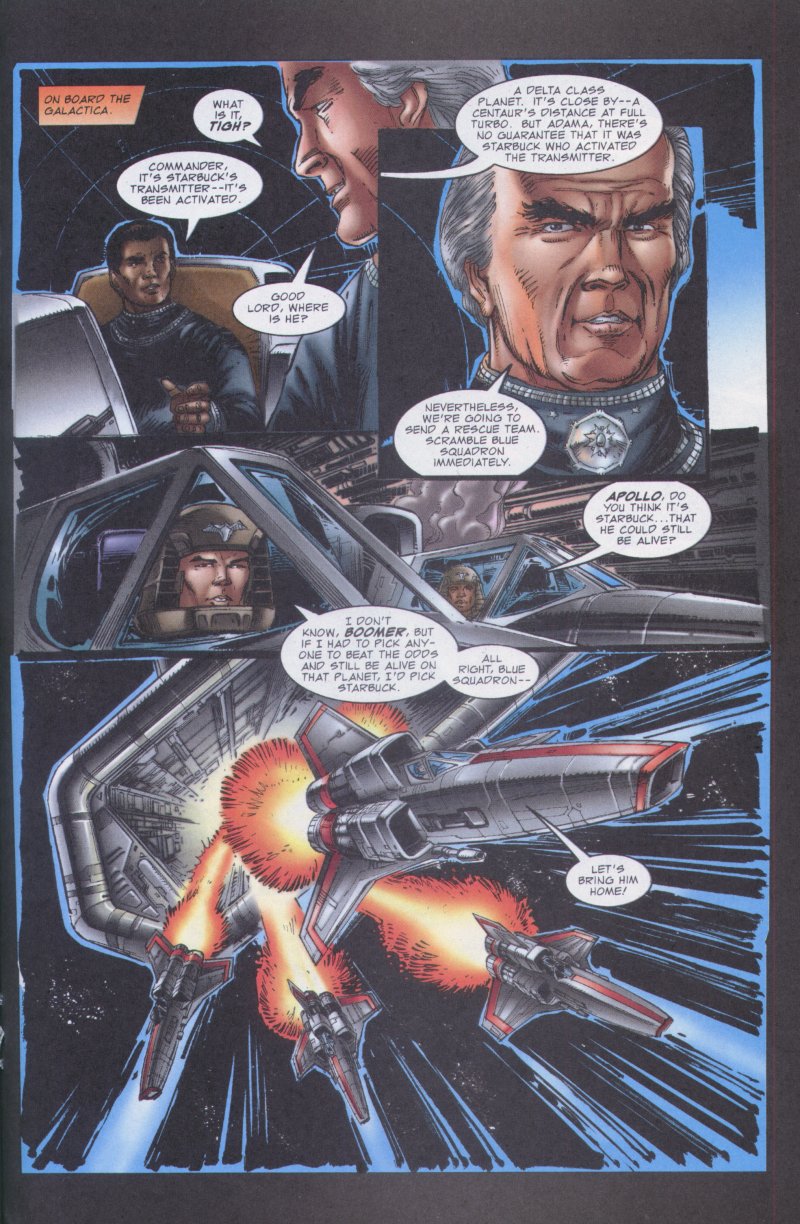 Read online Battlestar Galactica: Starbuck comic -  Issue #2 - 22