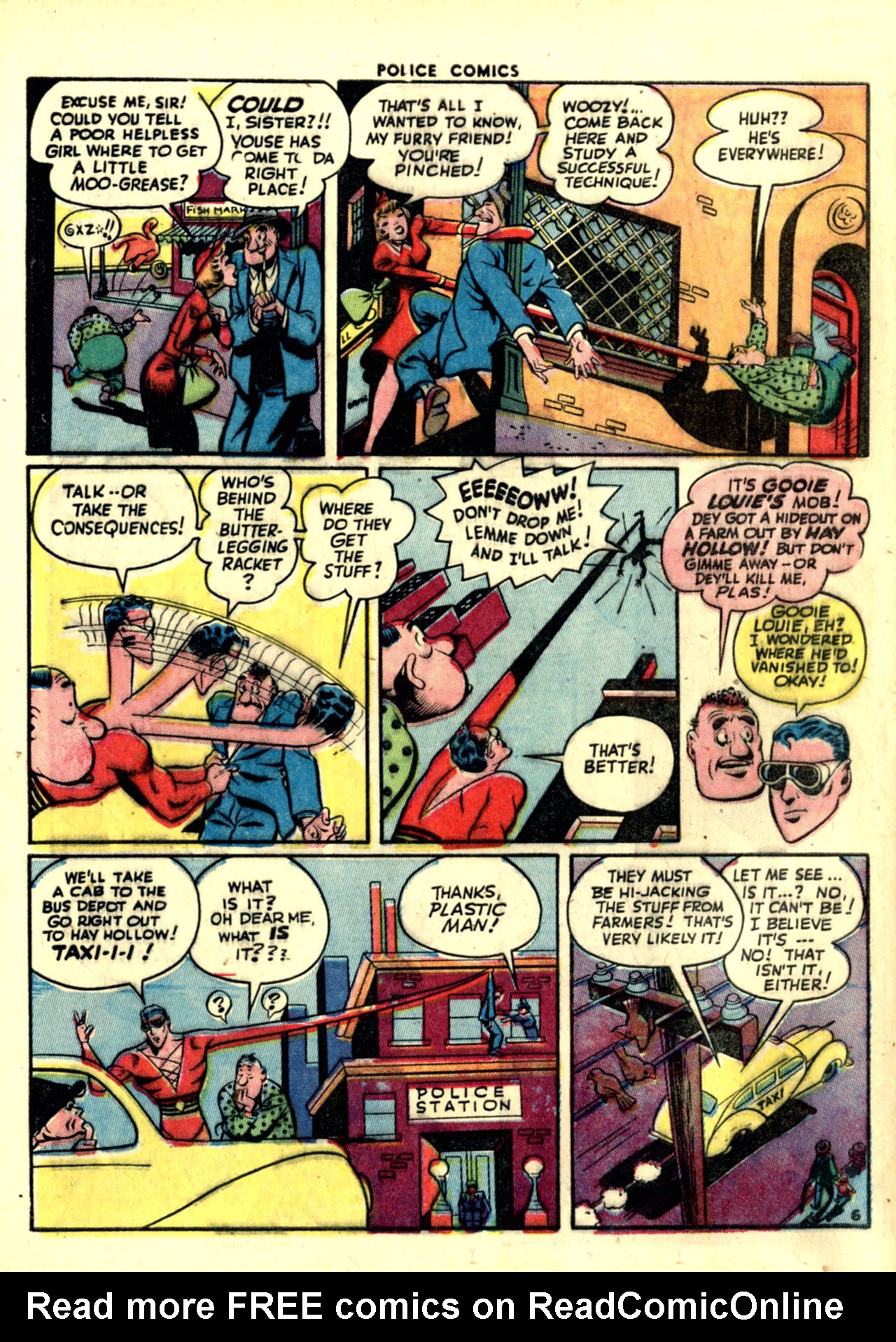 Read online Police Comics comic -  Issue #30 - 8