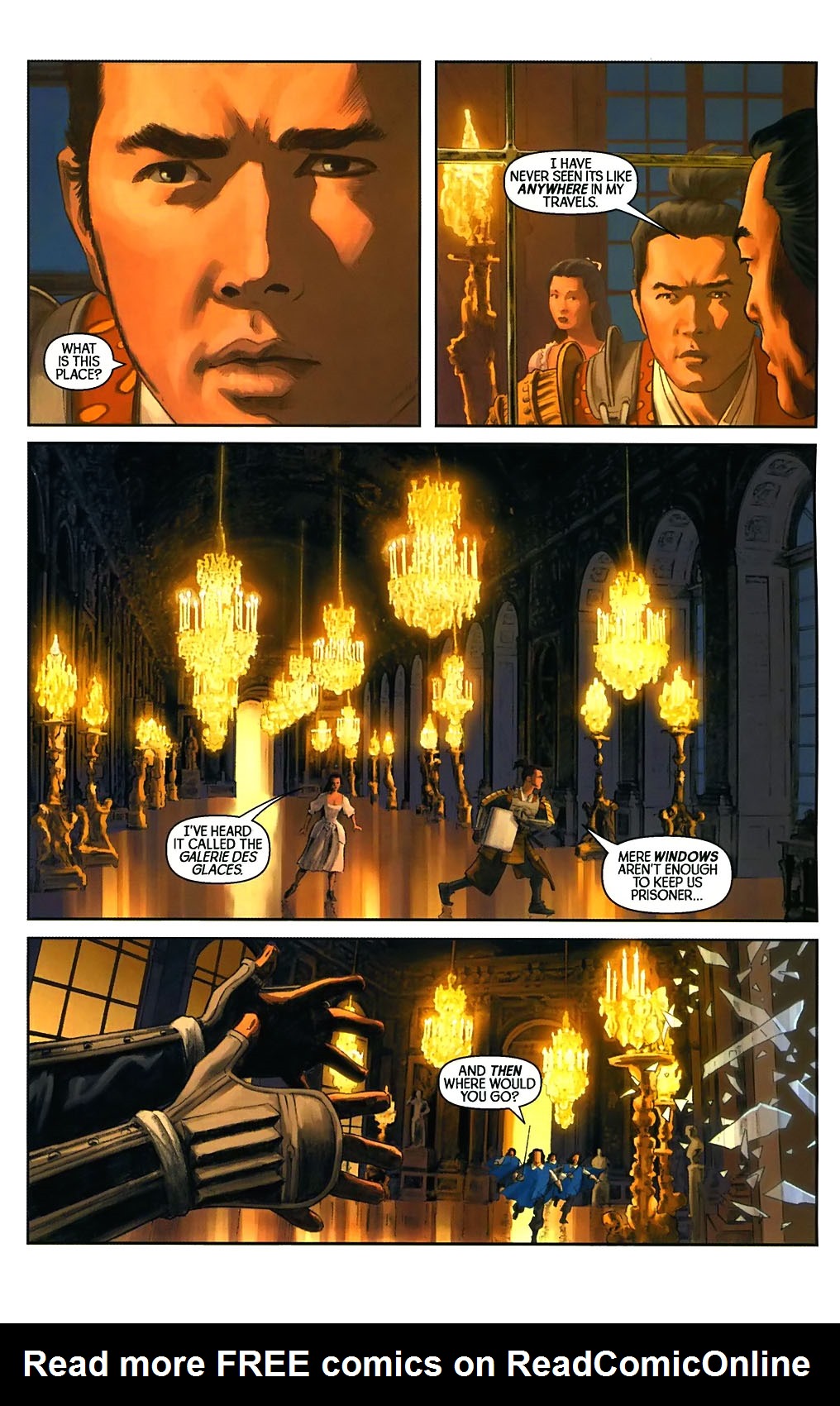 Read online Samurai: Heaven and Earth comic -  Issue #5 - 13