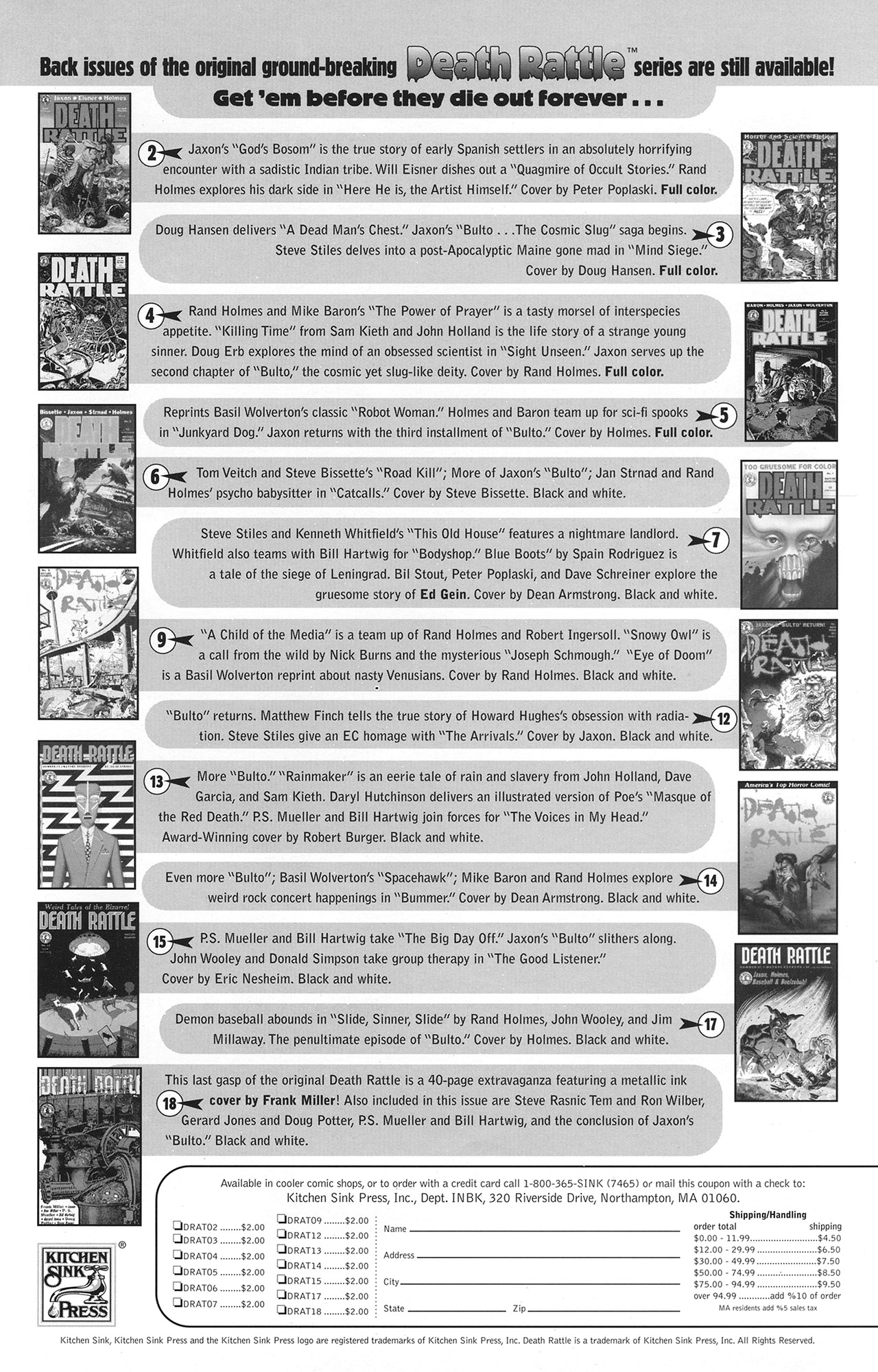 Read online Death Rattle (1995) comic -  Issue #3 - 35