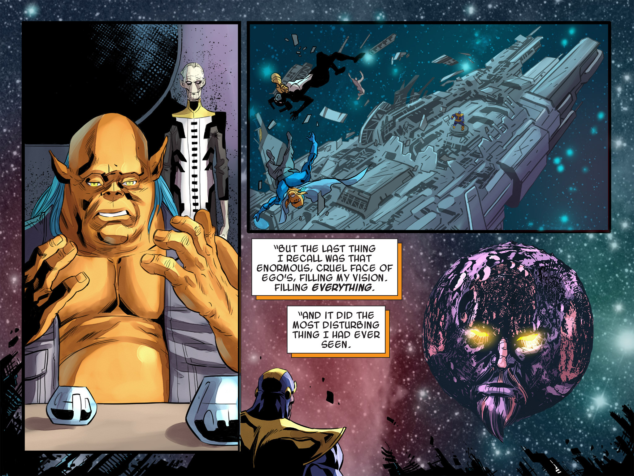 Read online Thanos: A God Up There Listening comic -  Issue # TPB - 162