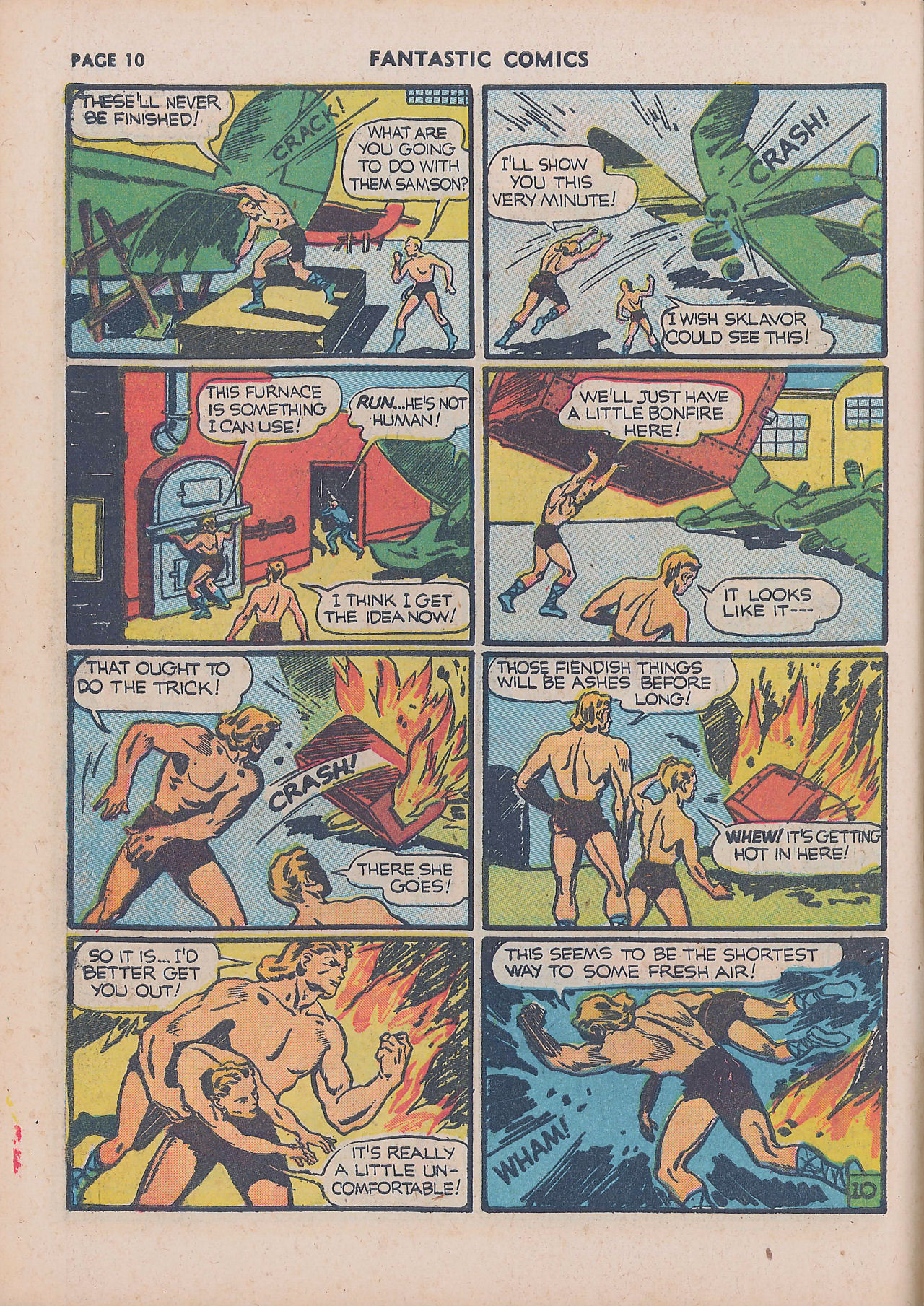 Read online Fantastic Comics comic -  Issue #16 - 12