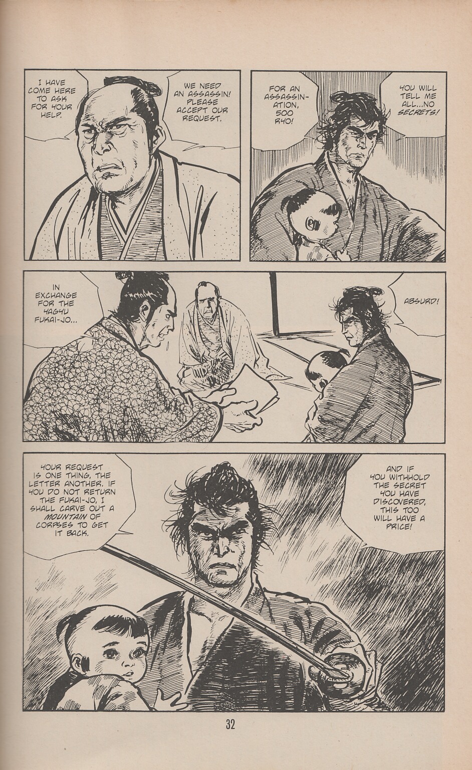 Read online Lone Wolf and Cub comic -  Issue #40 - 38