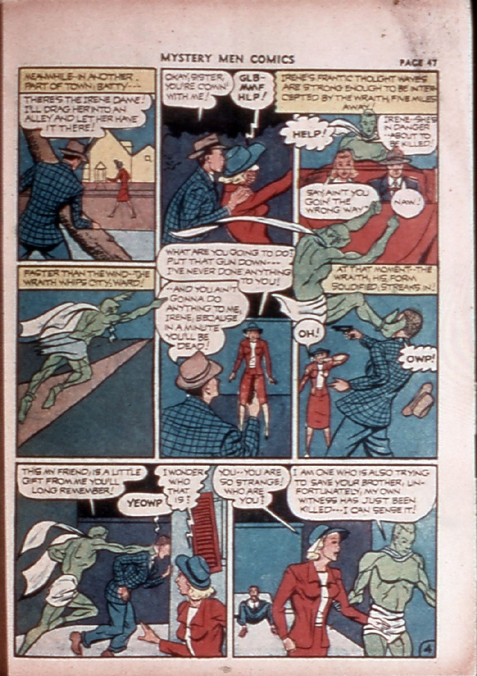Read online Mystery Men Comics comic -  Issue #28 - 48