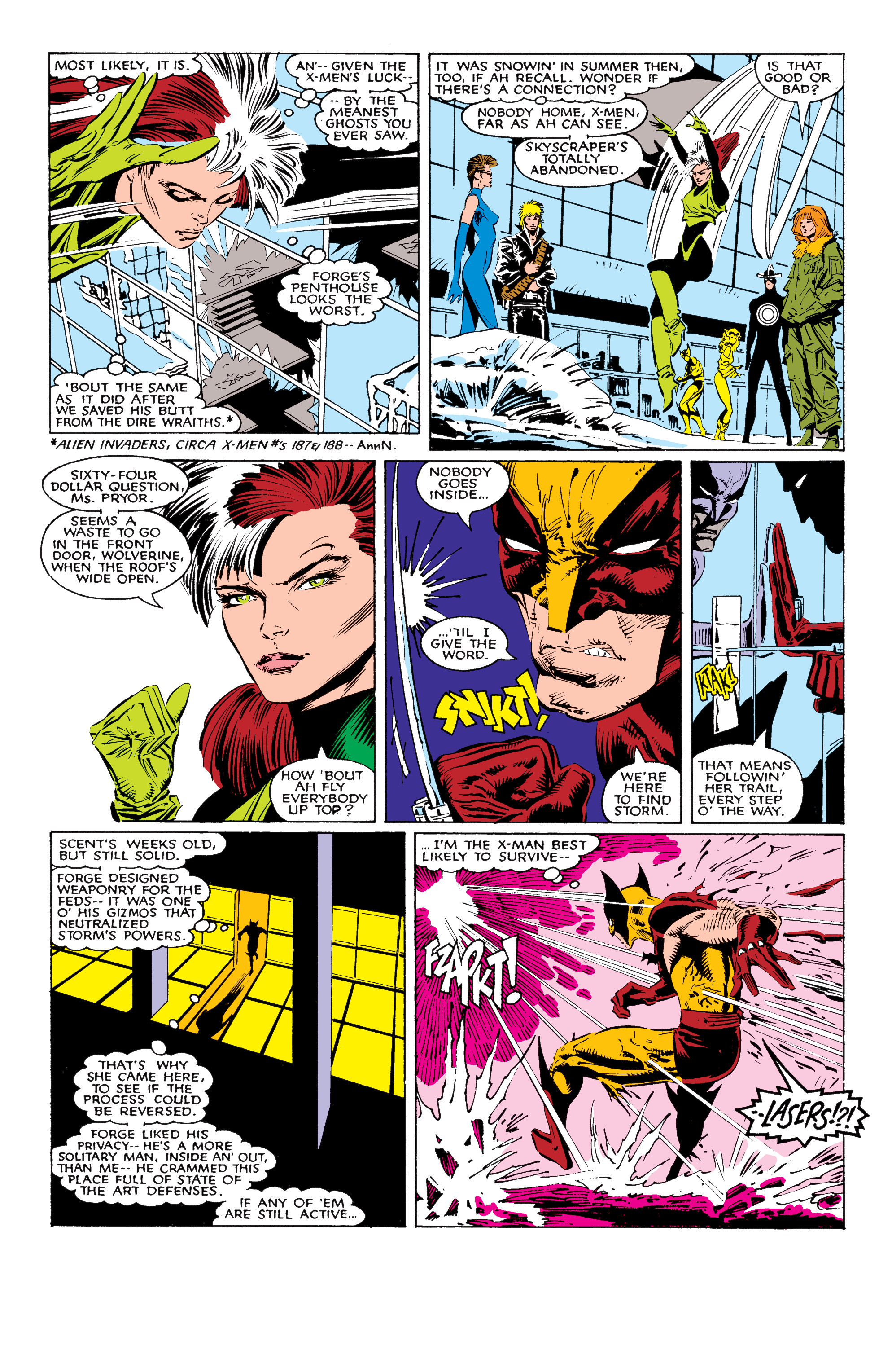 Read online X-Men Milestones: Fall of the Mutants comic -  Issue # TPB (Part 1) - 16