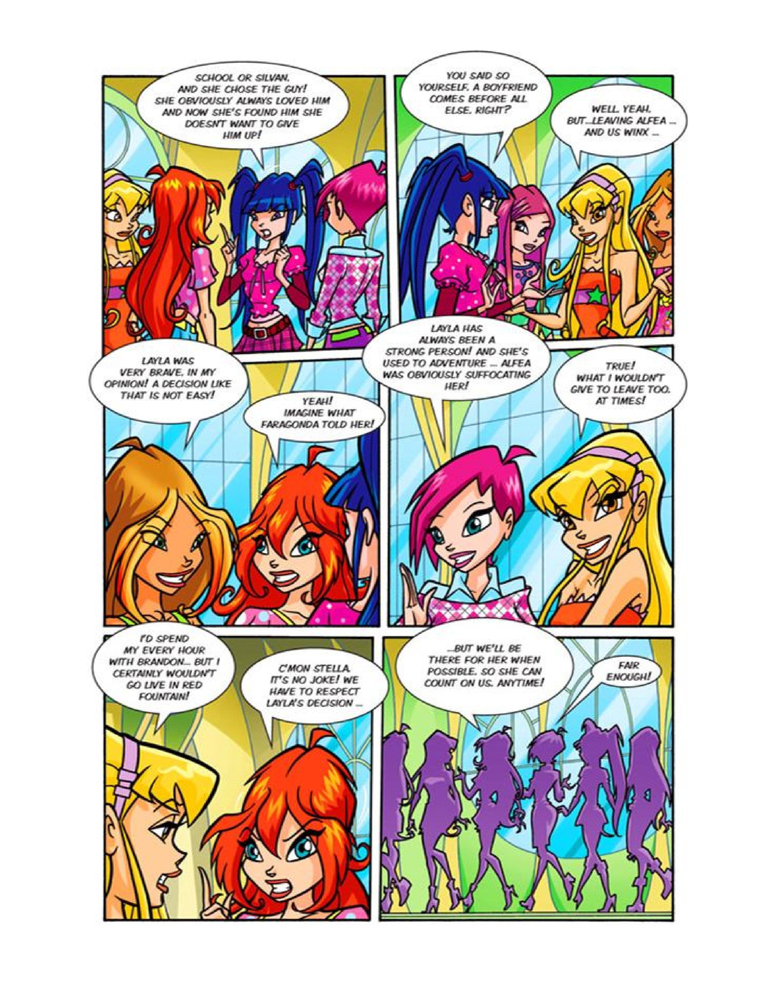 Read online Winx Club Comic comic -  Issue #71 - 30