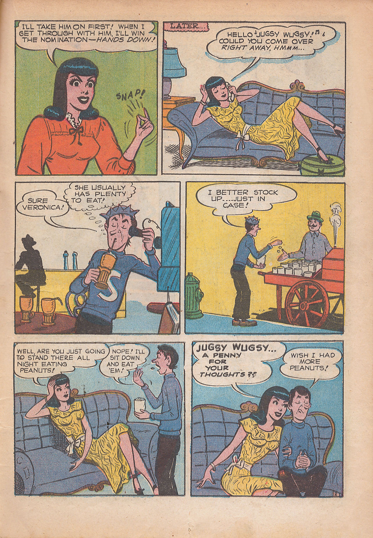 Read online Pep Comics comic -  Issue #68 - 21