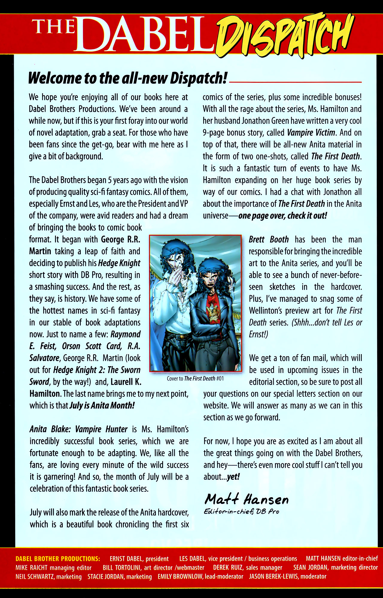 Anita Blake, Vampire Hunter: The First Death Issue #1 #1 - English 40