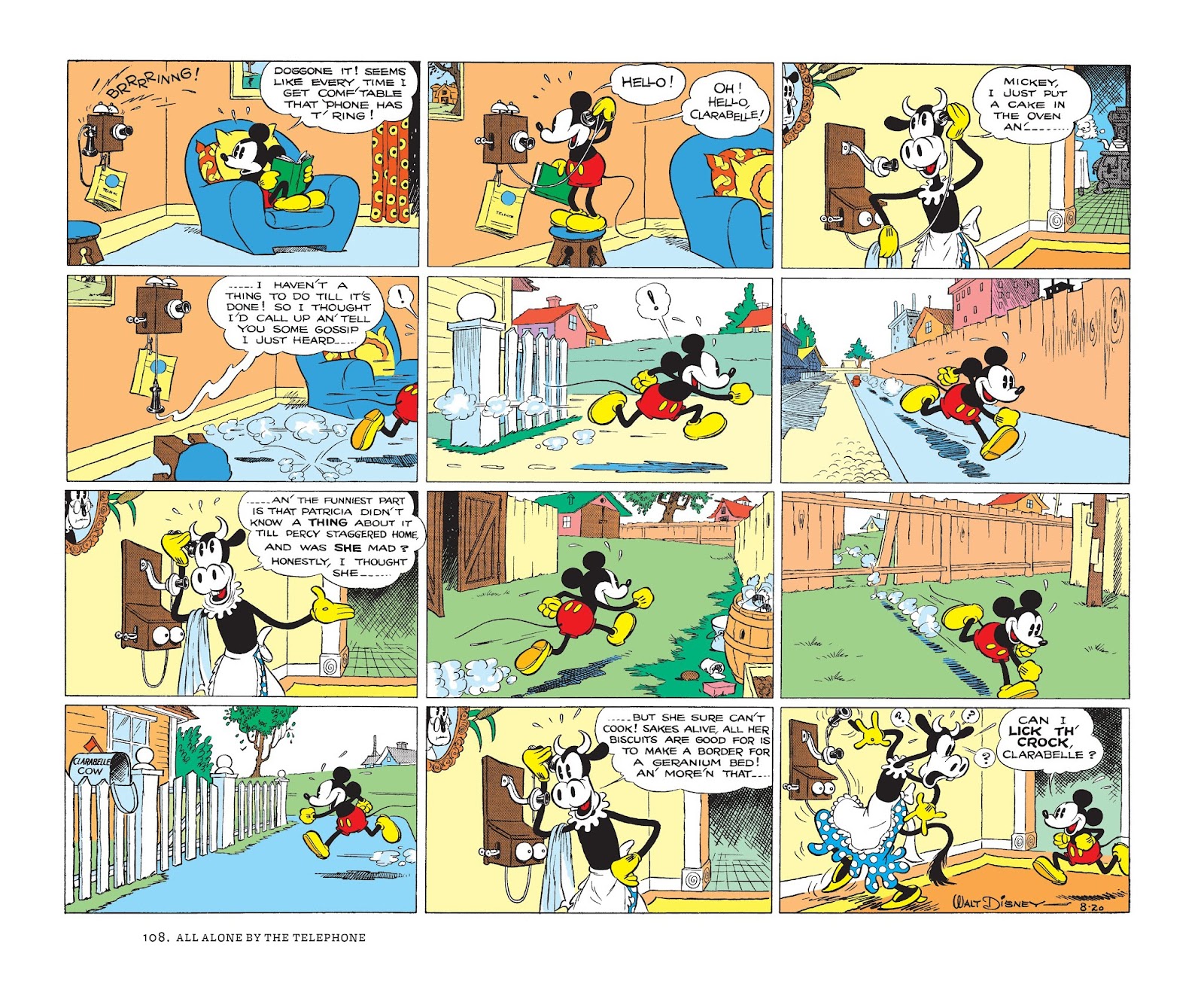 Walt Disney's Mickey Mouse Color Sundays issue TPB 1 (Part 2) - Page 8