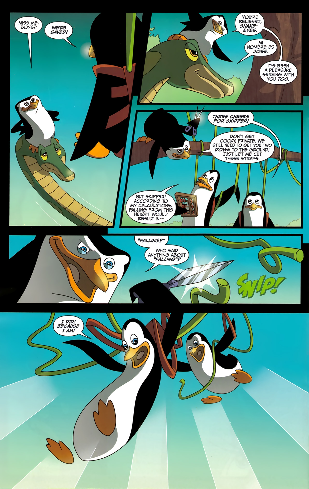 Read online Penguins of Madagascar comic -  Issue #2 - 17