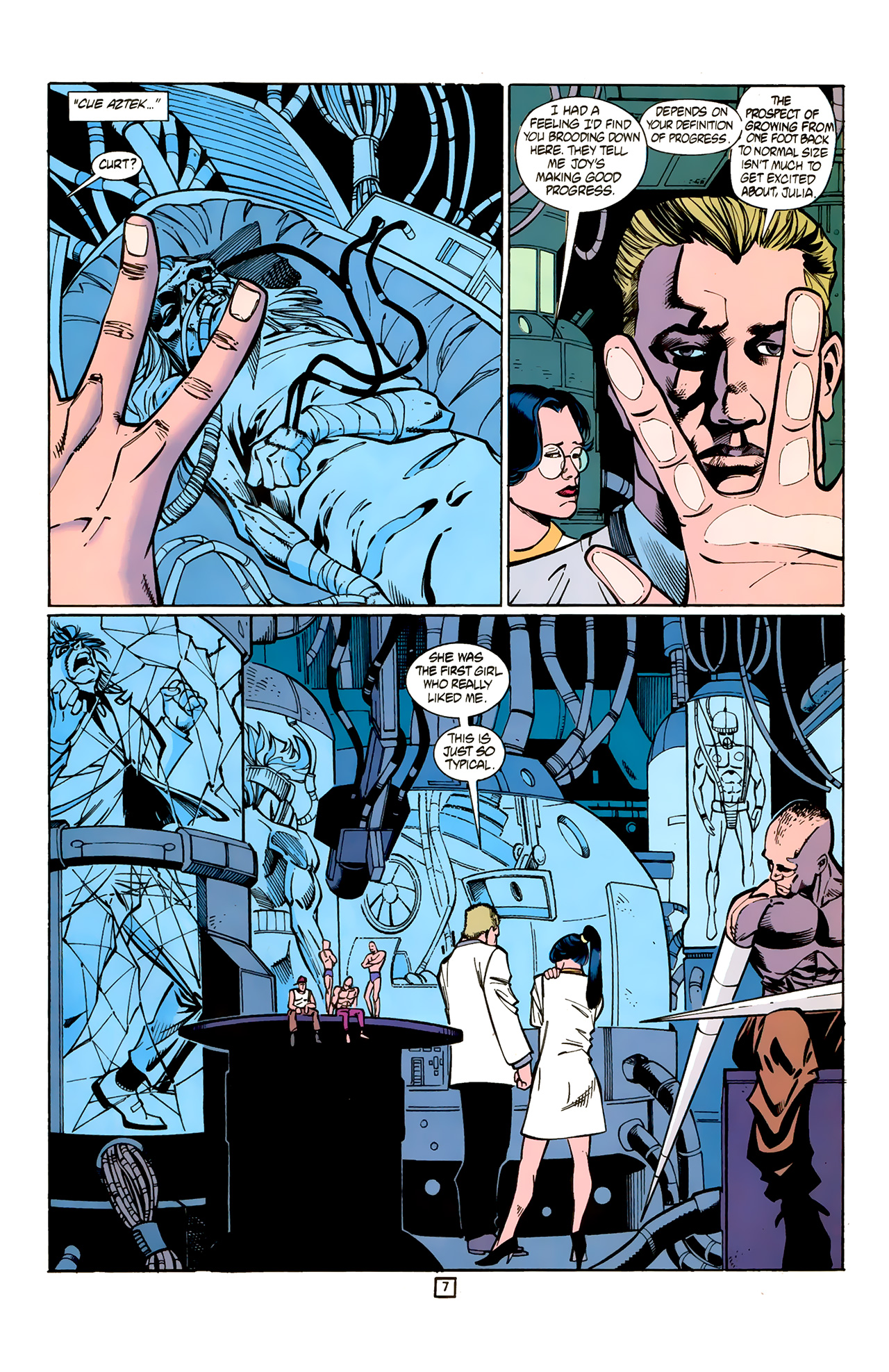 Read online Aztek: The Ultimate Man comic -  Issue #9 - 8