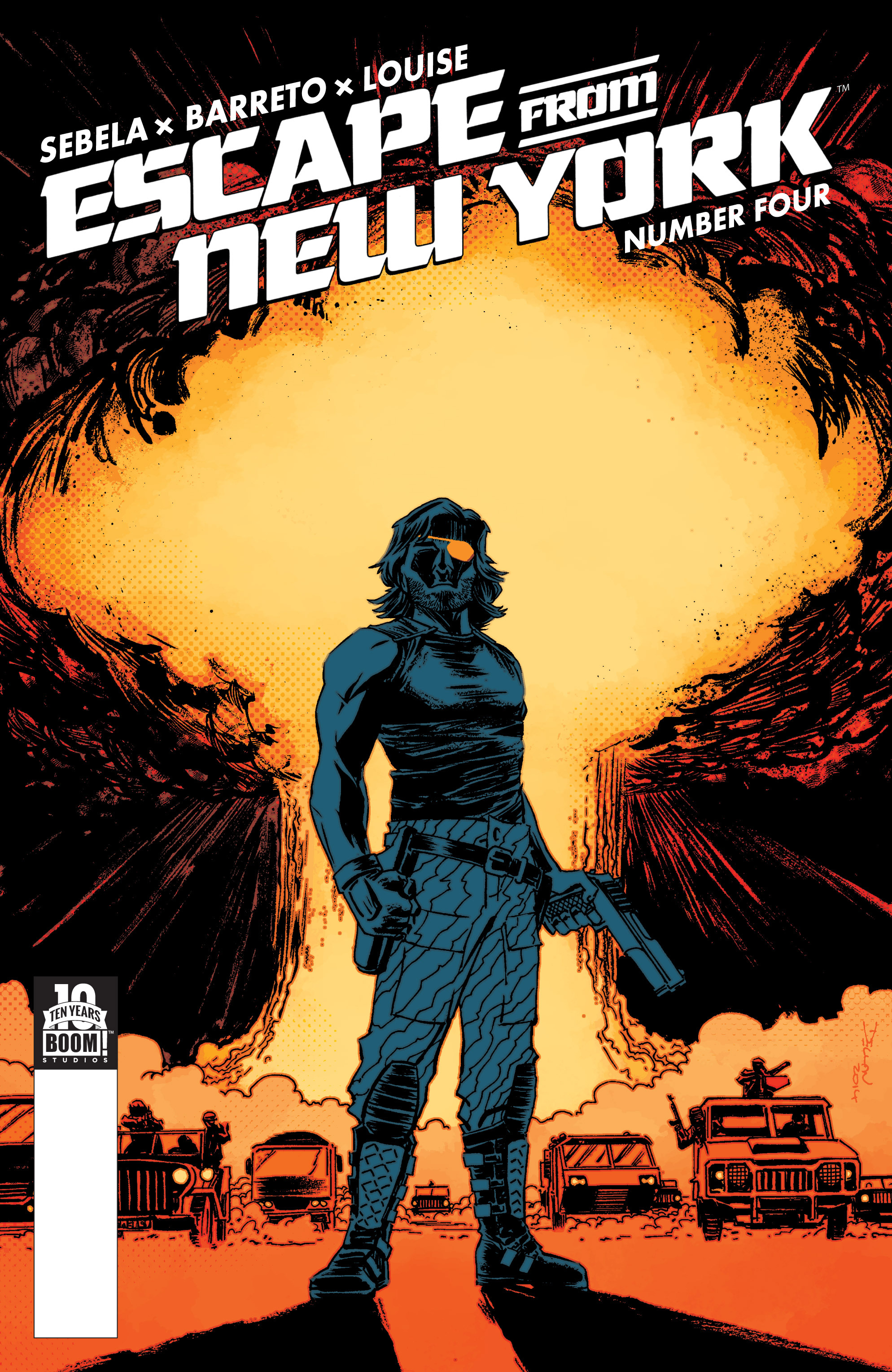 Read online Escape from New York comic -  Issue #4 - 1