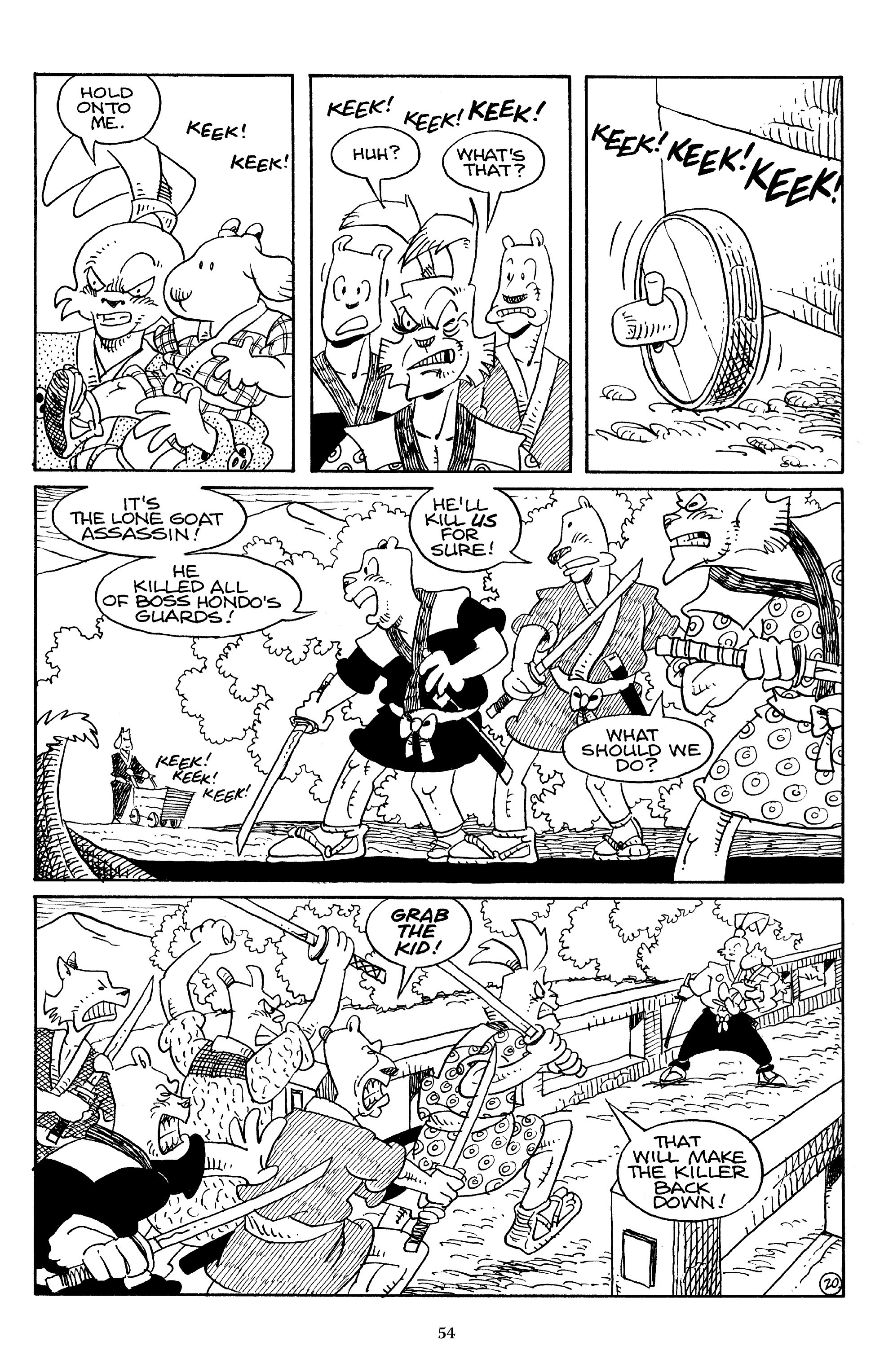 Read online The Usagi Yojimbo Saga comic -  Issue # TPB 4 - 54