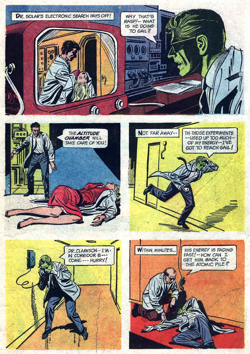 Read online Doctor Solar, Man of the Atom (1962) comic -  Issue #1 - 31