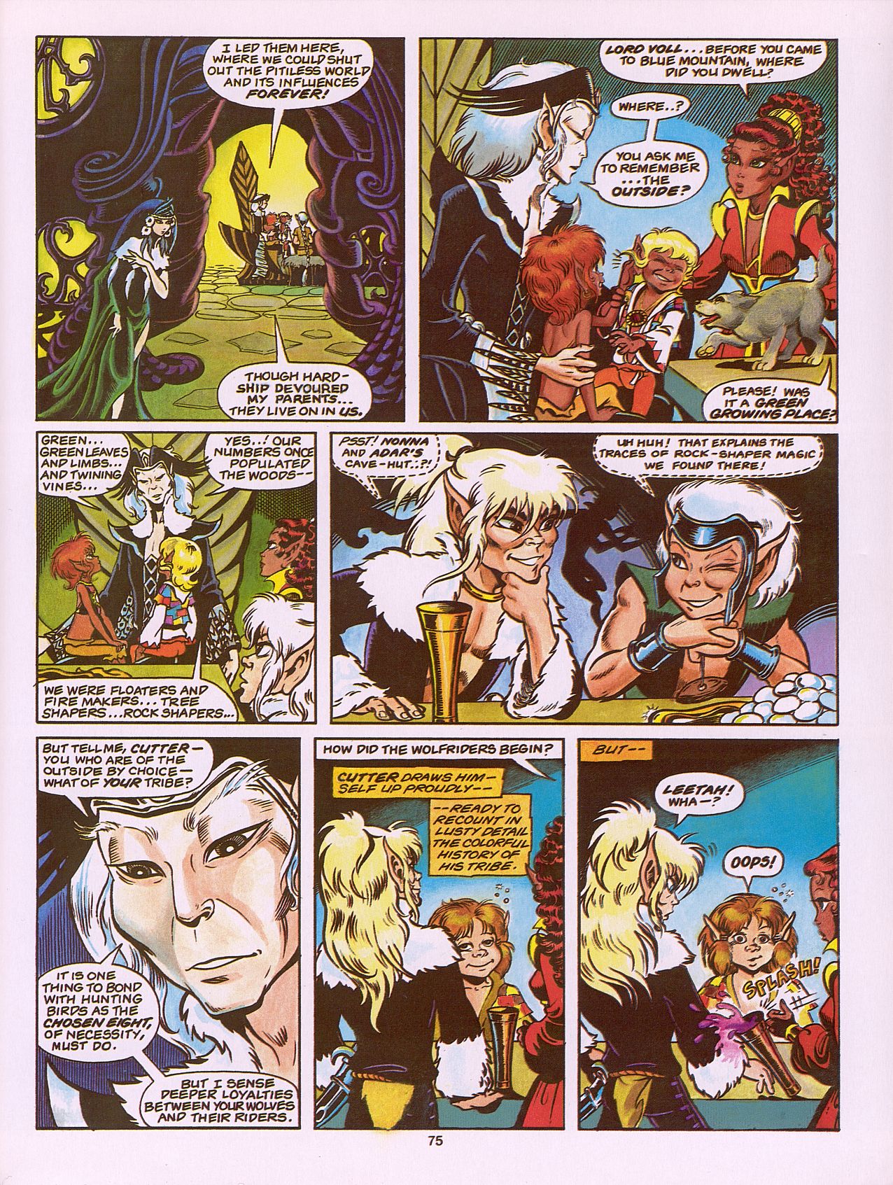 Read online ElfQuest (Starblaze Edition) comic -  Issue # TPB 3 - 81