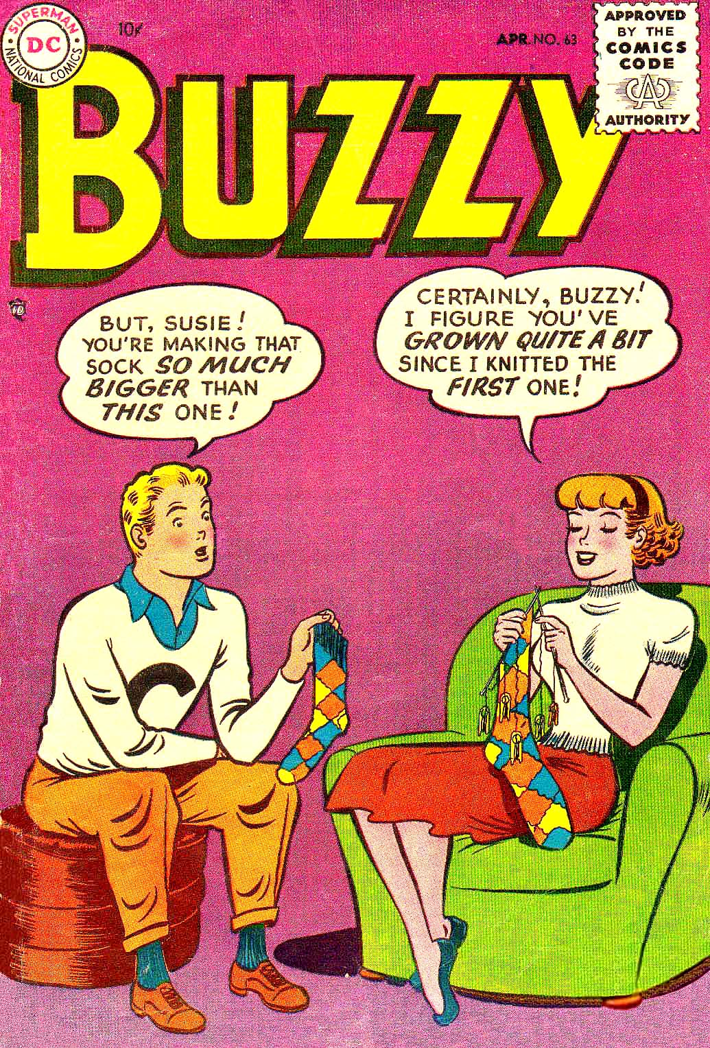 Read online Buzzy comic -  Issue #63 - 1