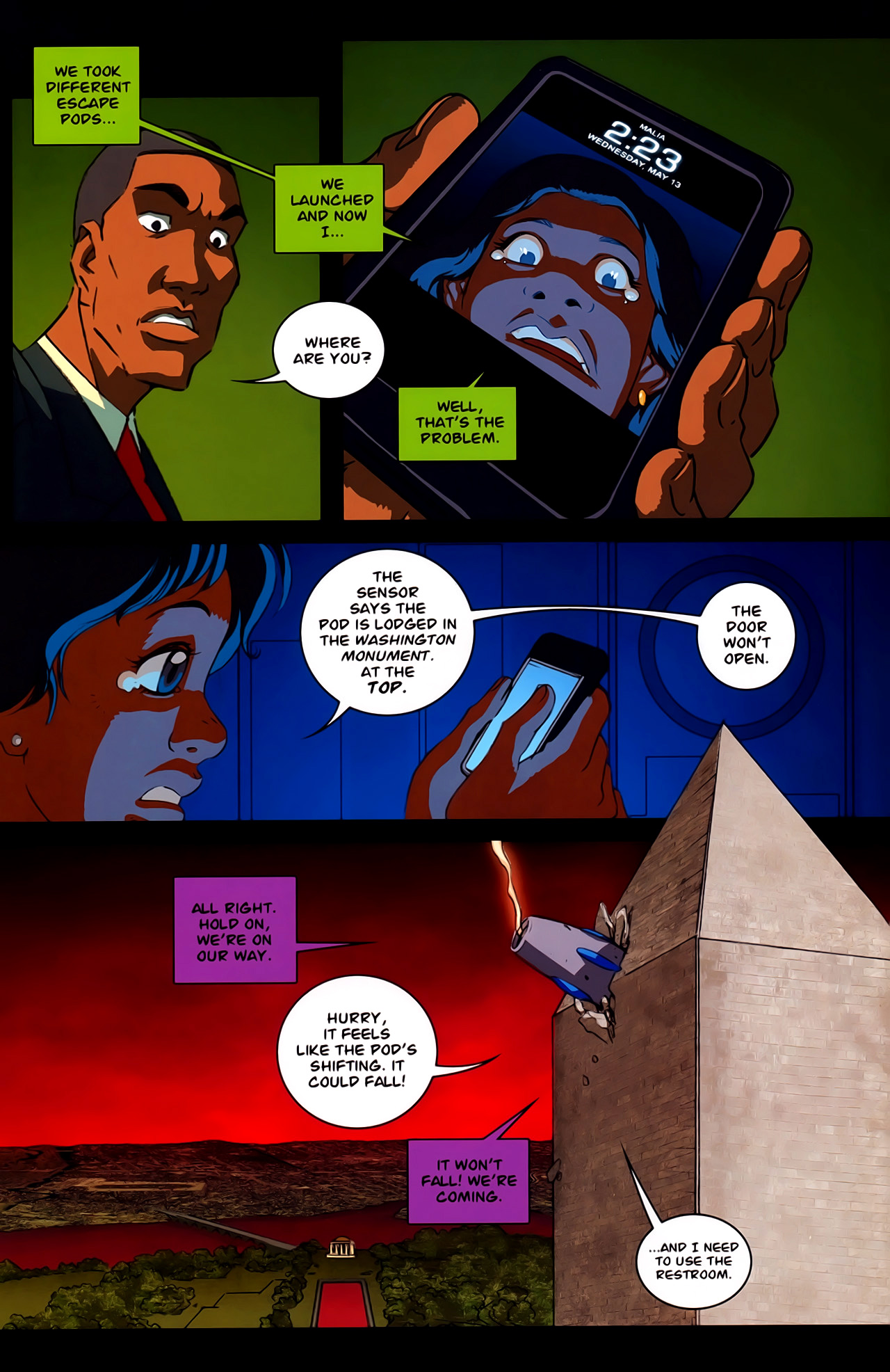 Read online President Evil comic -  Issue #2 - 13