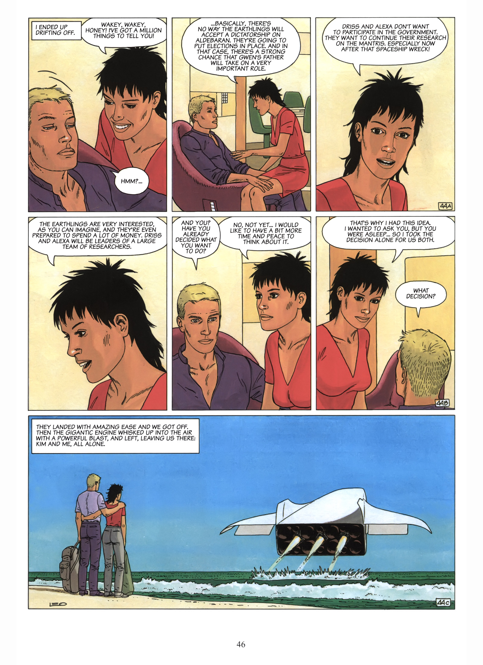 Read online Aldebaran comic -  Issue # TPB 3 - 48