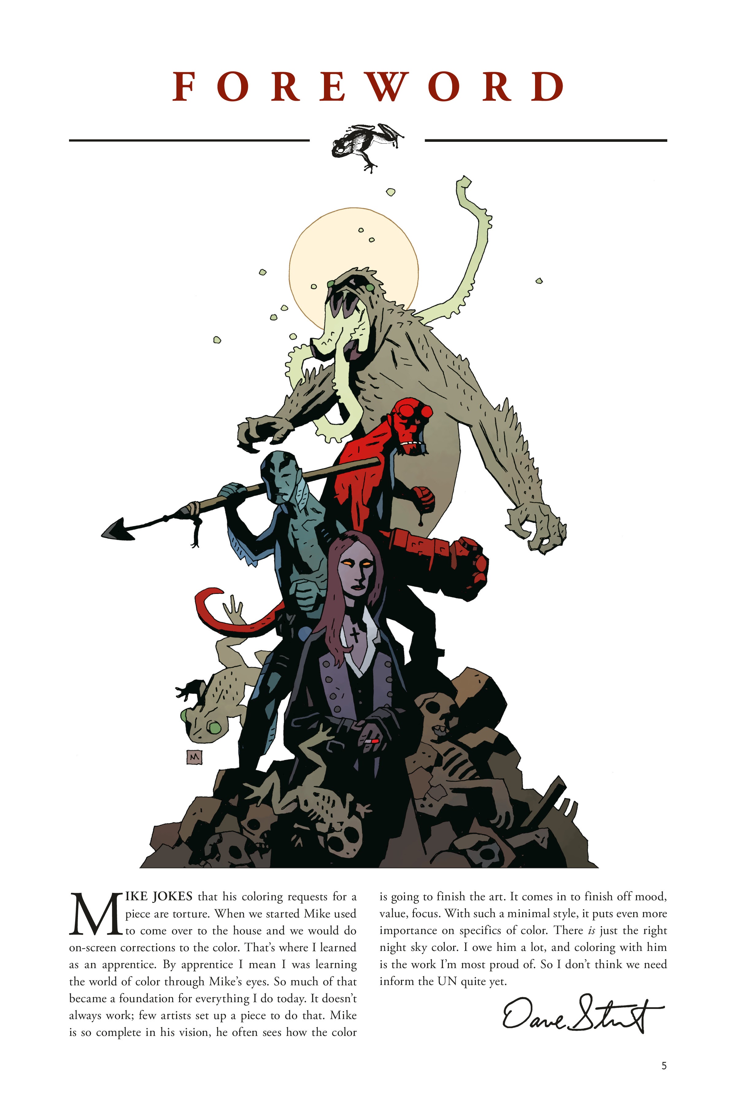 Read online Hellboy: 25 Years of Covers comic -  Issue # TPB (Part 1) - 7