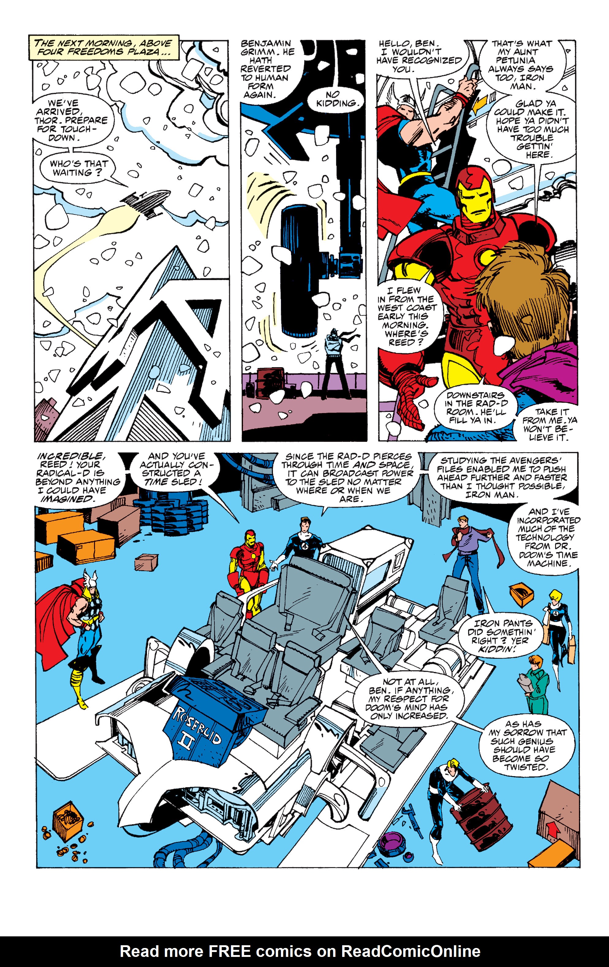 Read online Fantastic Four Epic Collection comic -  Issue # Into The Timestream (Part 1) - 88