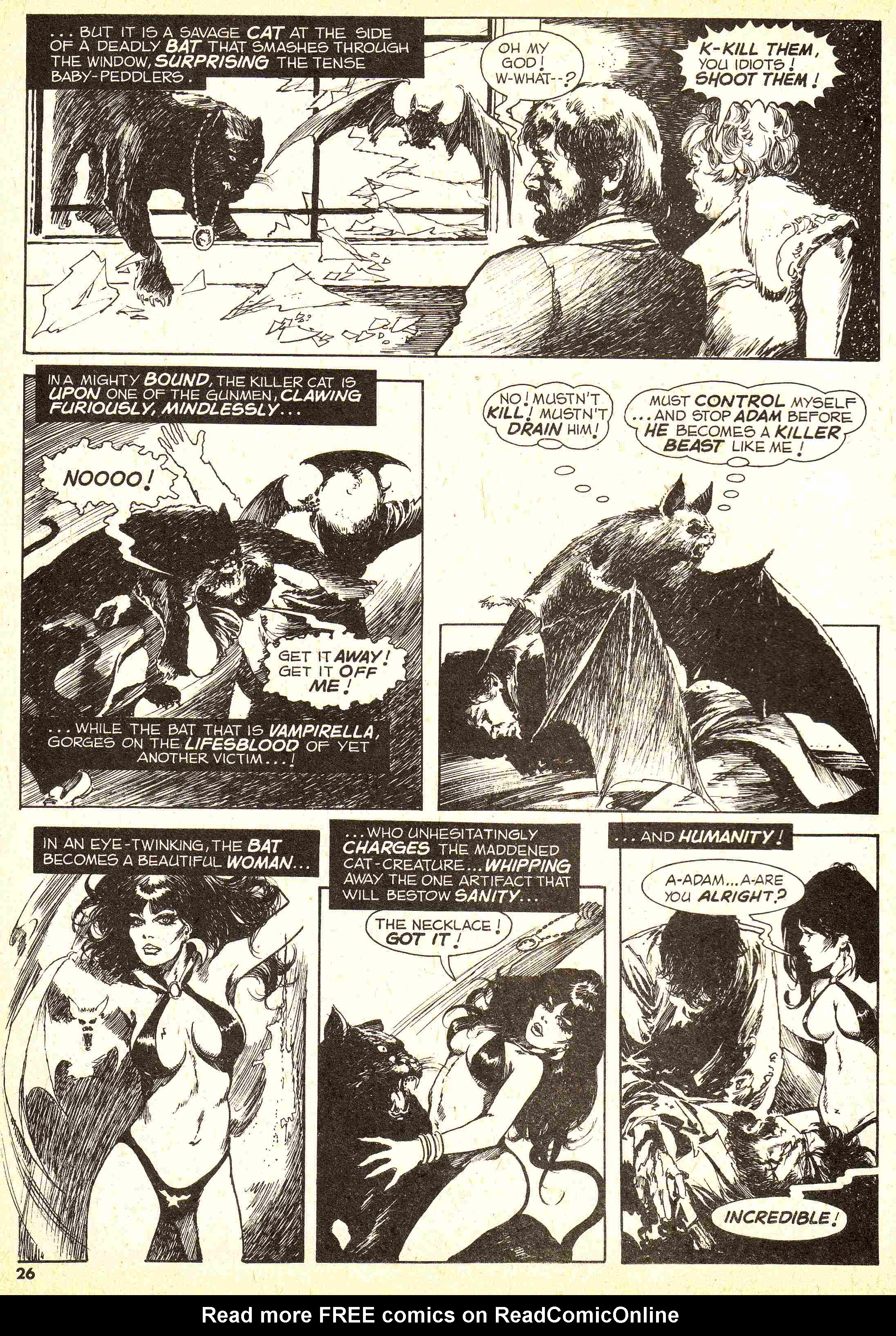 Read online Vampirella (1969) comic -  Issue #50 - 26