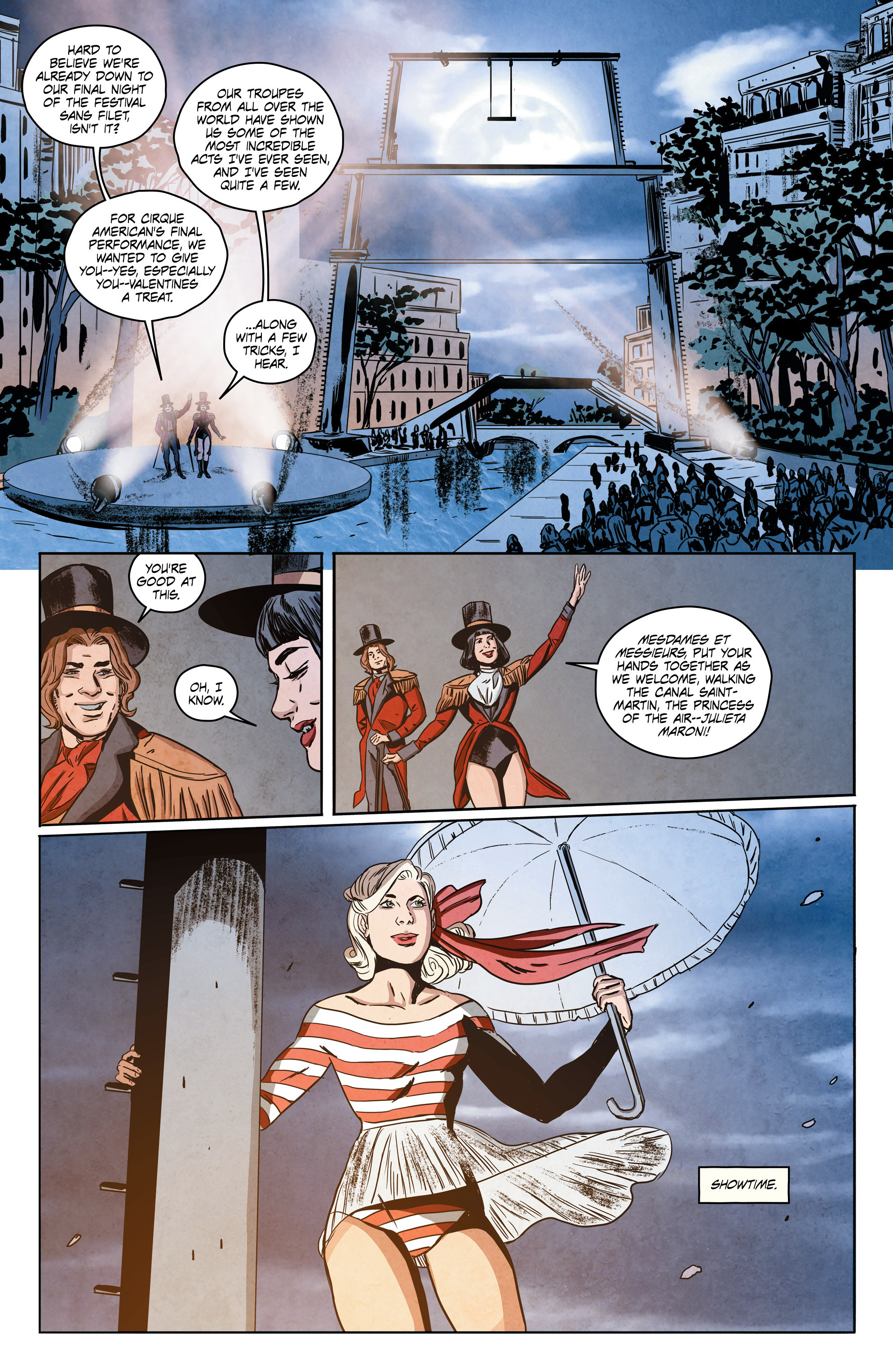 Read online Girl Over Paris (The Cirque American Series) comic -  Issue #4 - 14