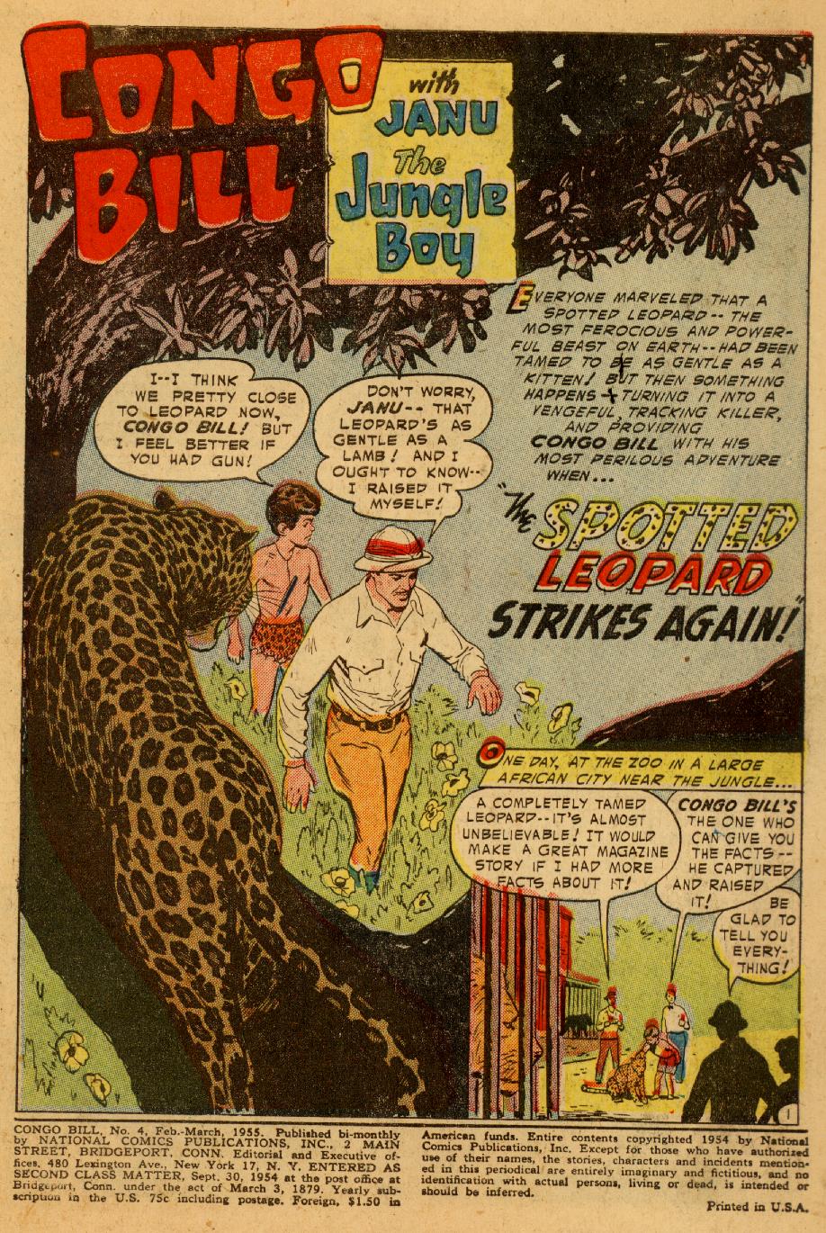 Read online Congo Bill comic -  Issue #4 - 3