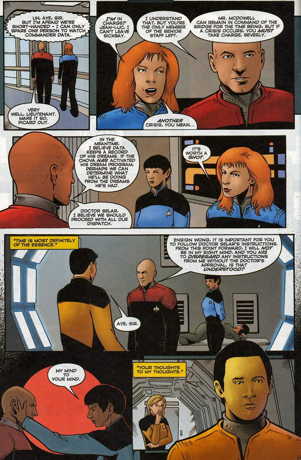 Read online Star Trek: The Next Generation - Perchance to Dream comic -  Issue #4 - 5