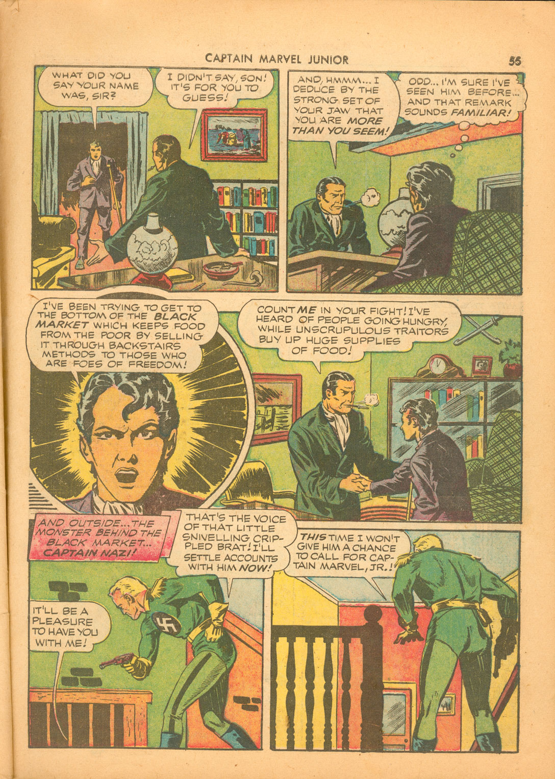 Read online Captain Marvel, Jr. comic -  Issue #2 - 55
