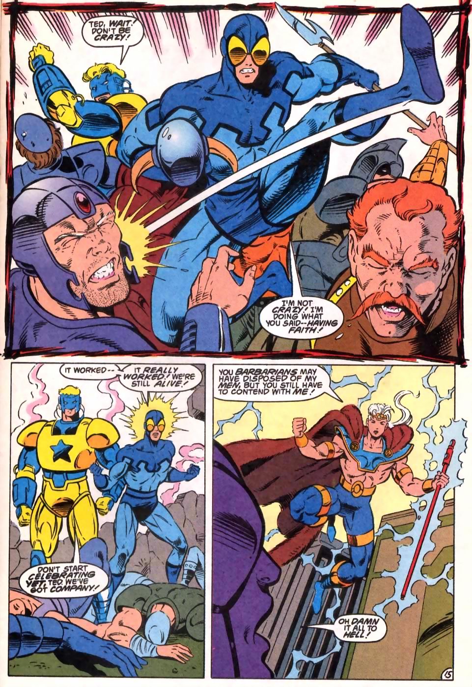 Read online Justice League America comic -  Issue #85 - 15