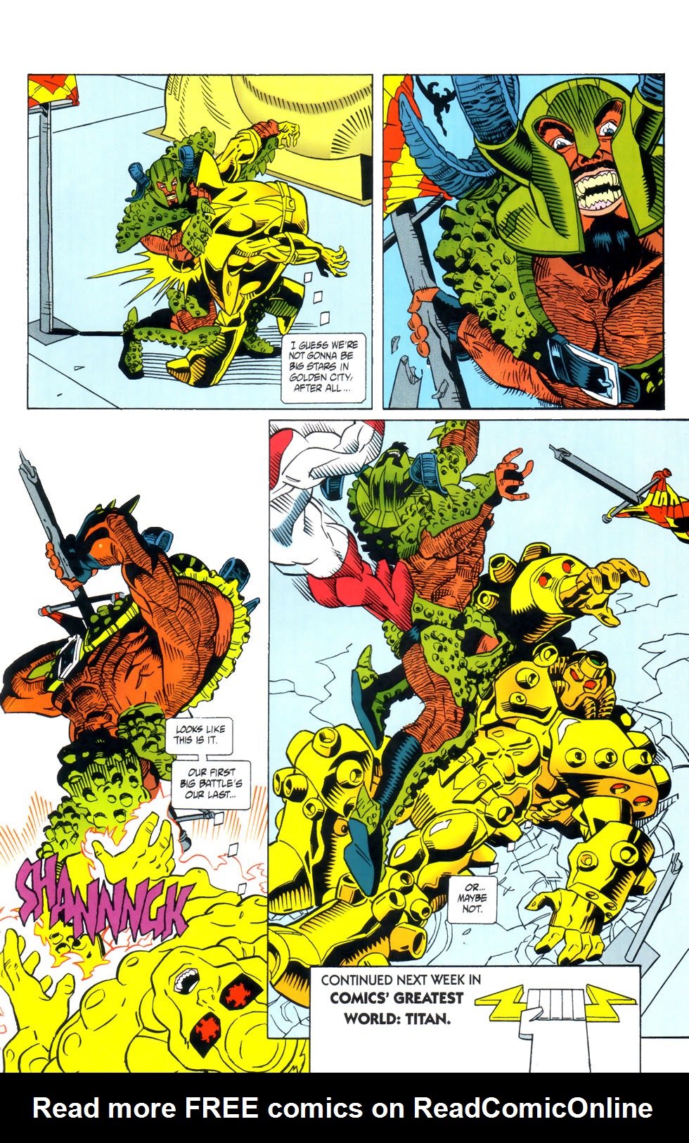 Read online Comics' Greatest World: Golden City comic -  Issue #2 - 16