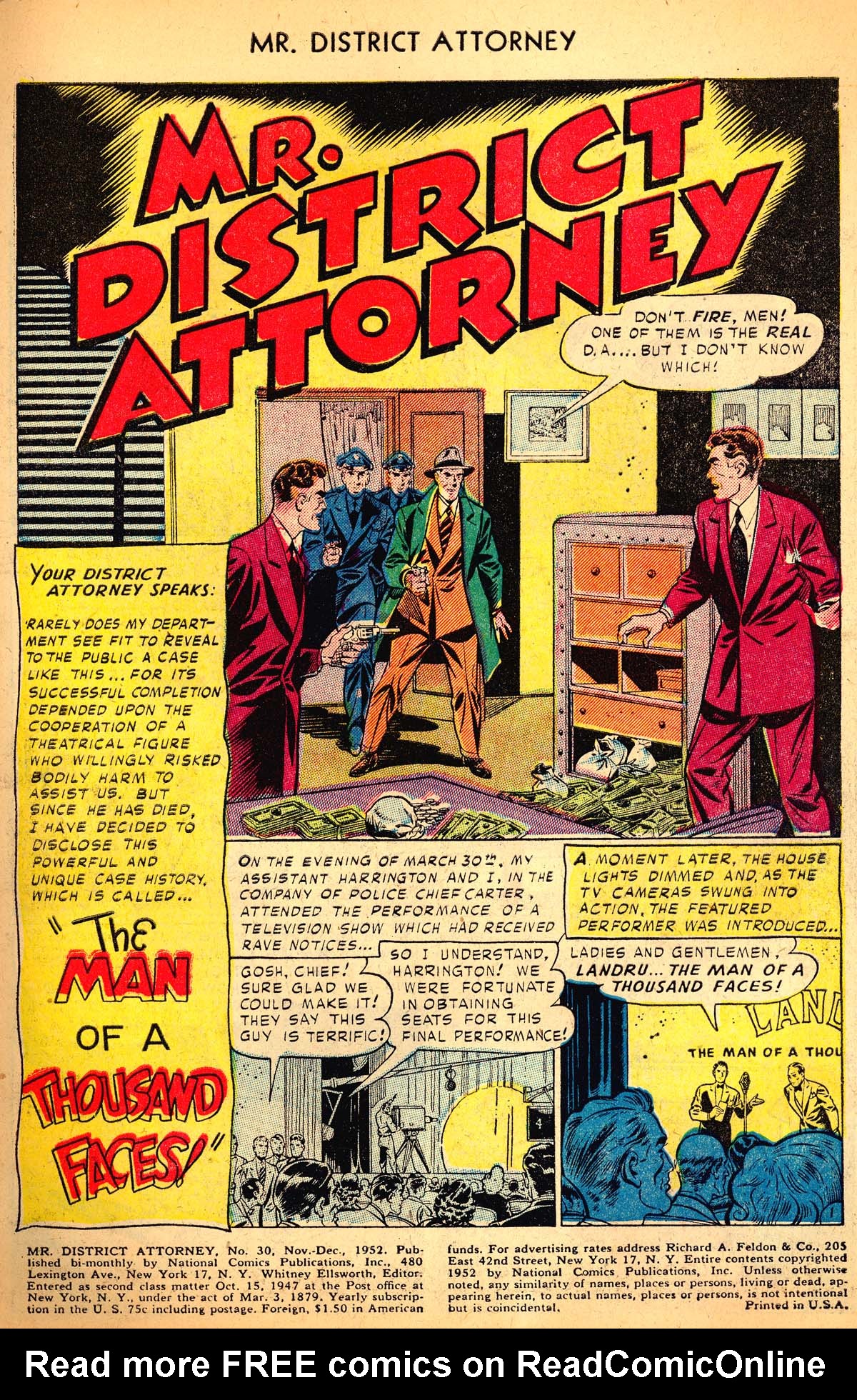 Read online Mr. District Attorney comic -  Issue #30 - 3