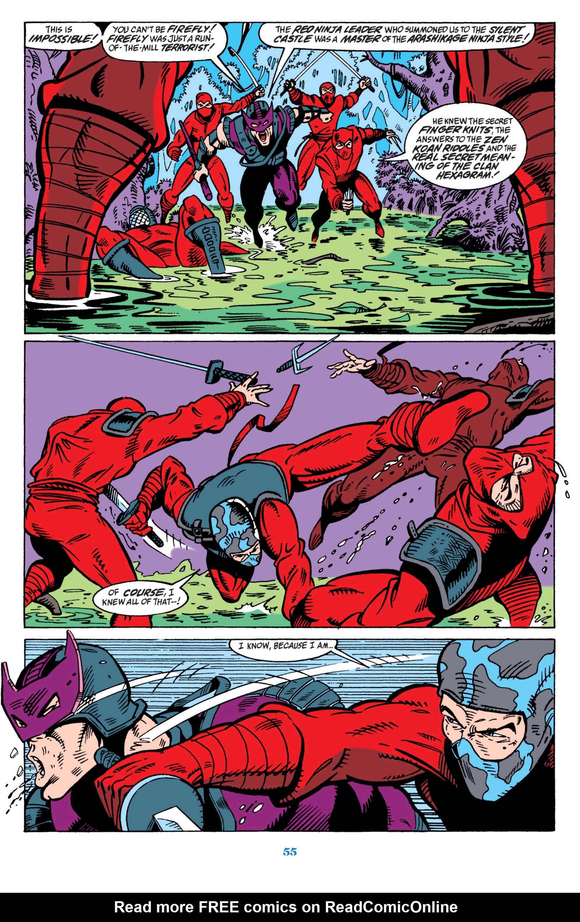 Read online Classic G.I. Joe comic -  Issue # TPB 13 (Part 1) - 56