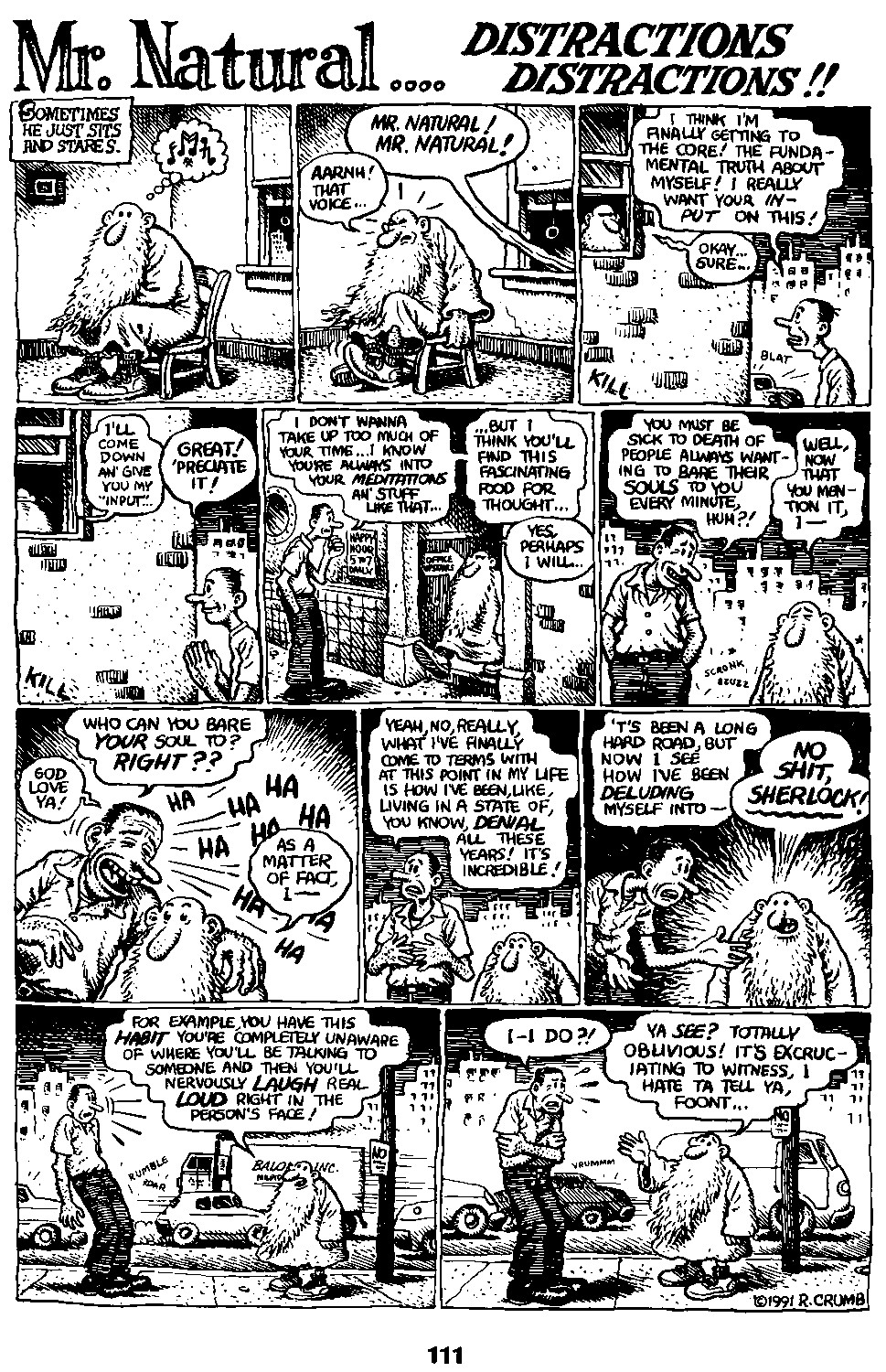 Read online Book of Mr. Natural comic -  Issue # TPB - 111