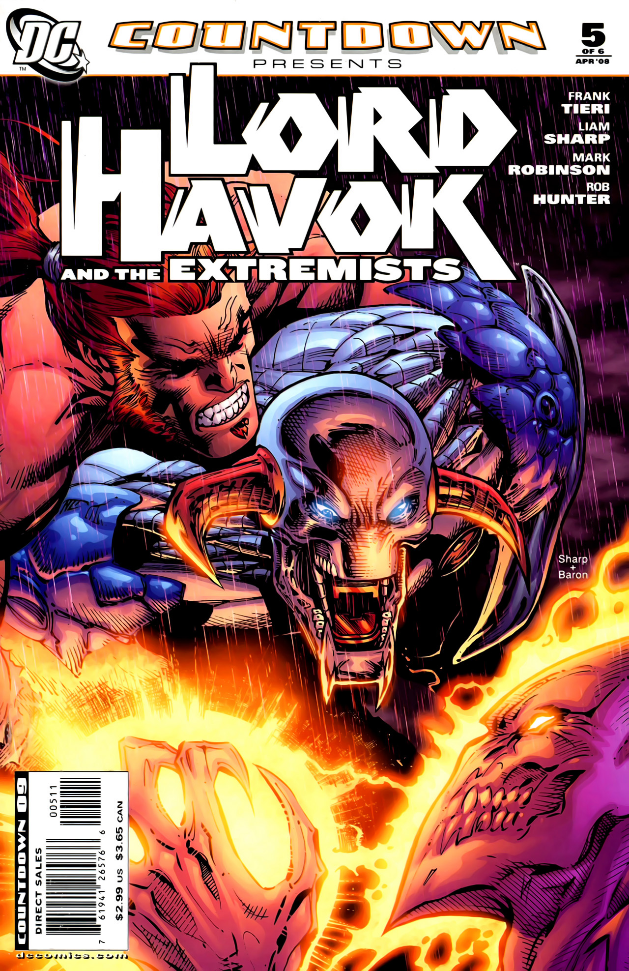 Read online Countdown Presents: Lord Havok and the Extremists comic -  Issue #5 - 1