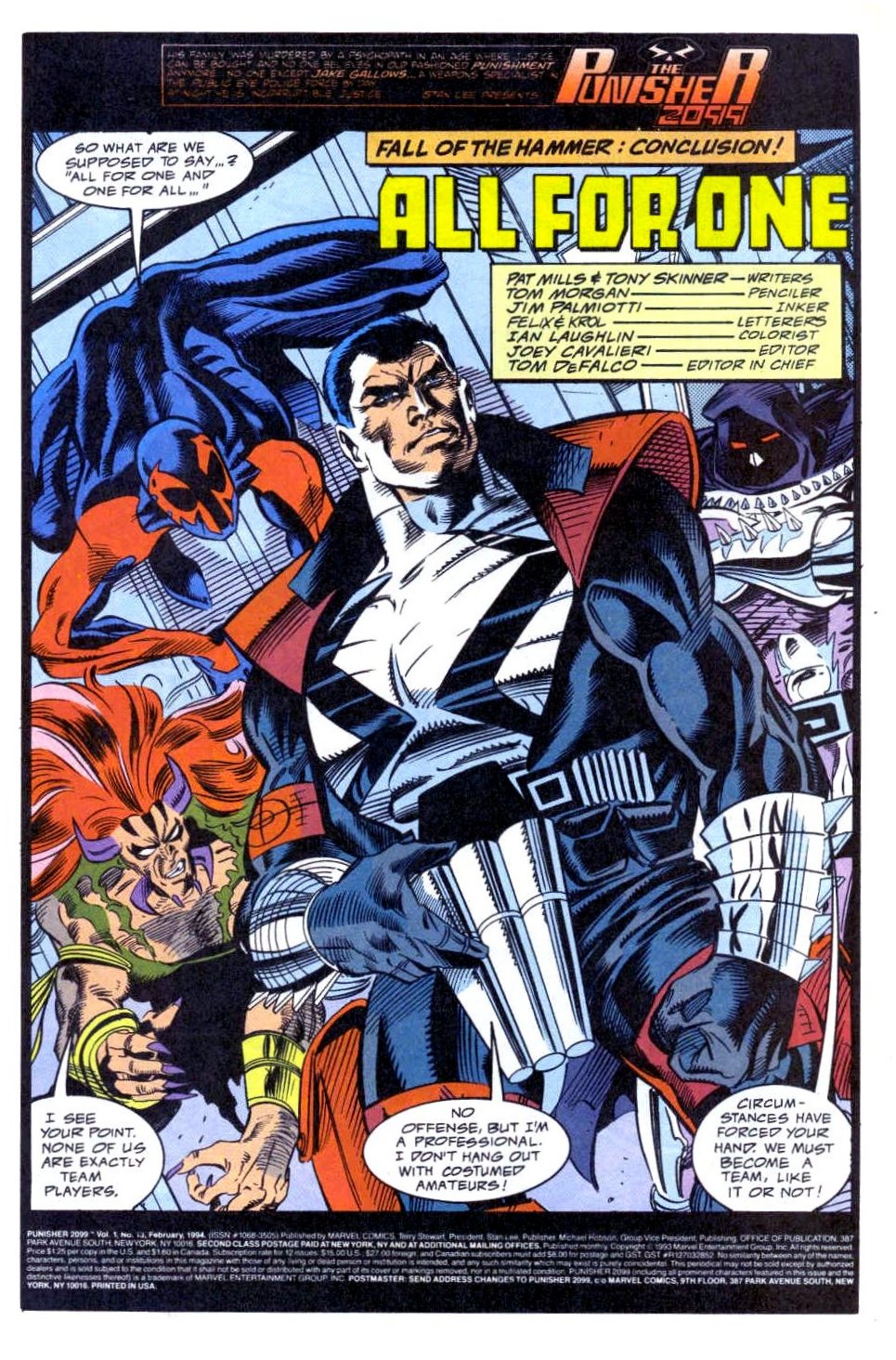 Read online Punisher 2099 comic -  Issue #13 - 2