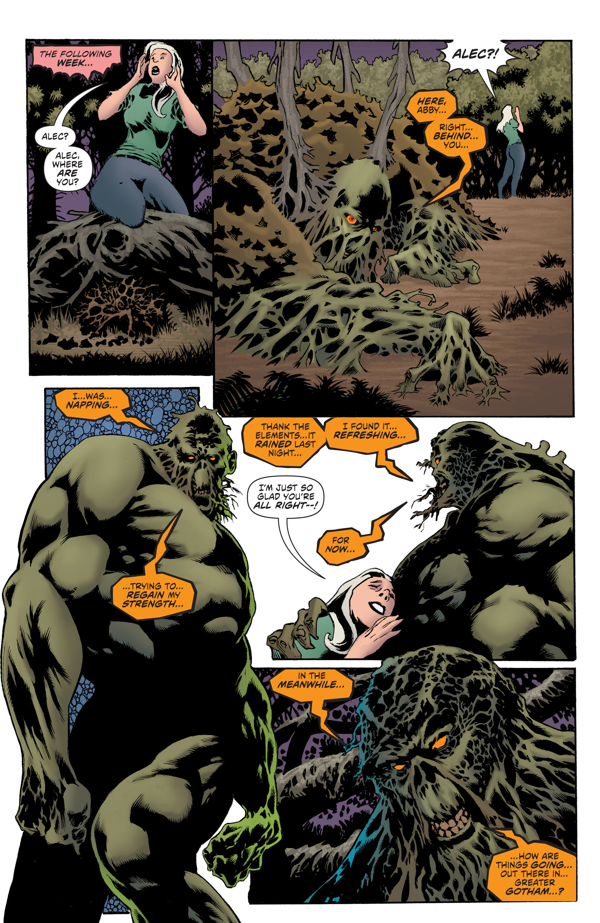 Read online Convergence Swamp Thing comic -  Issue #1 - 15