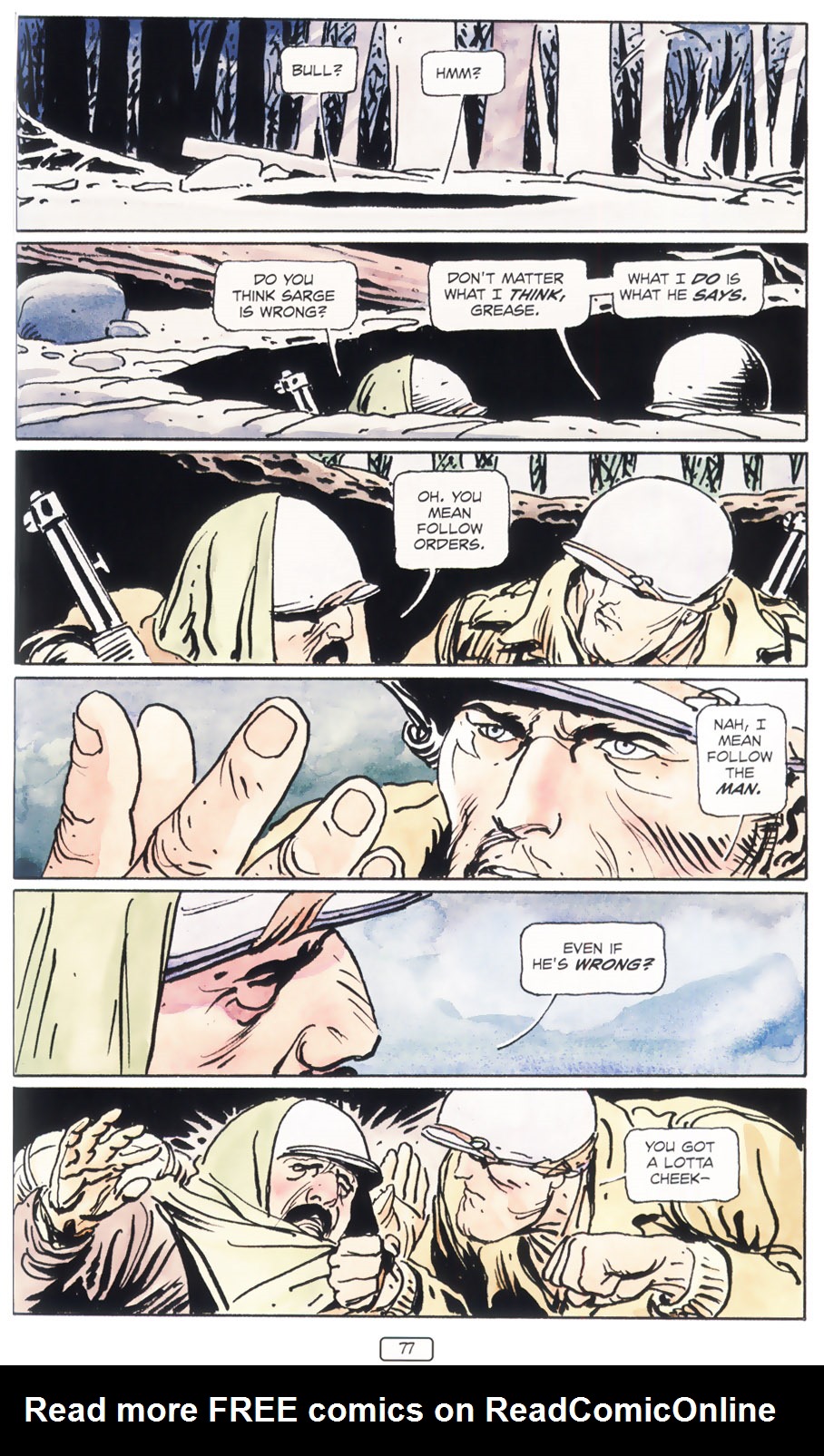 Read online Sgt. Rock: Between Hell & A Hard Place comic -  Issue # TPB - 83