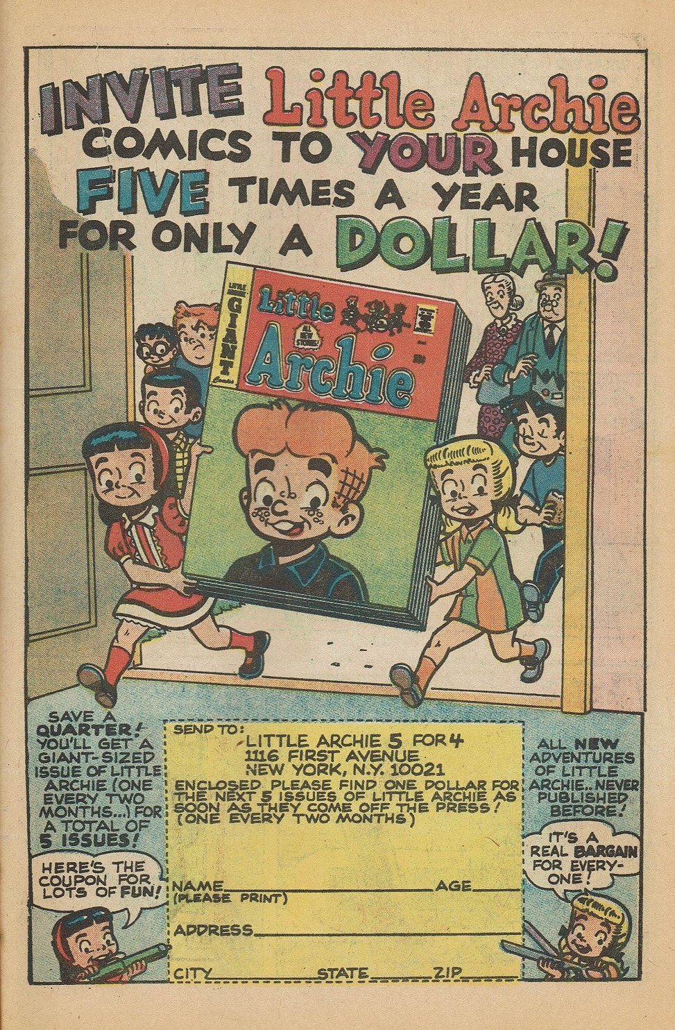 Read online The Adventures of Little Archie comic -  Issue #72 - 23