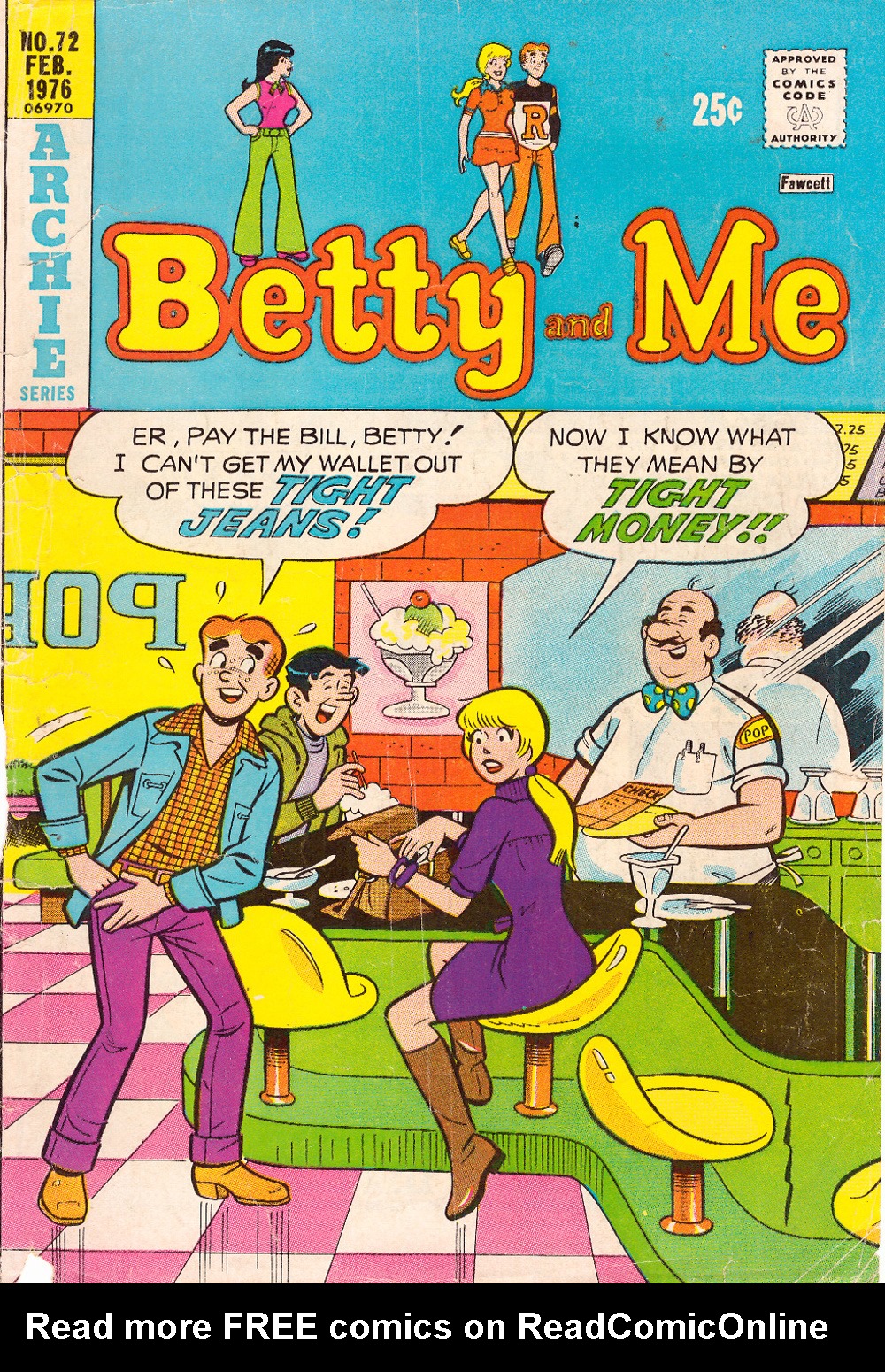 Read online Betty and Me comic -  Issue #72 - 1